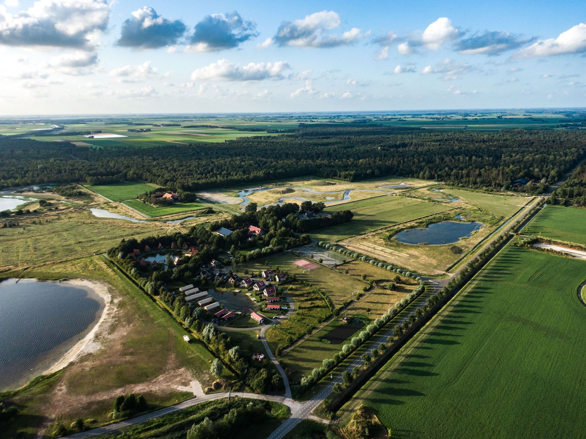 De omgeving van Vakantiepark Eigen Wijze 7 in Bant