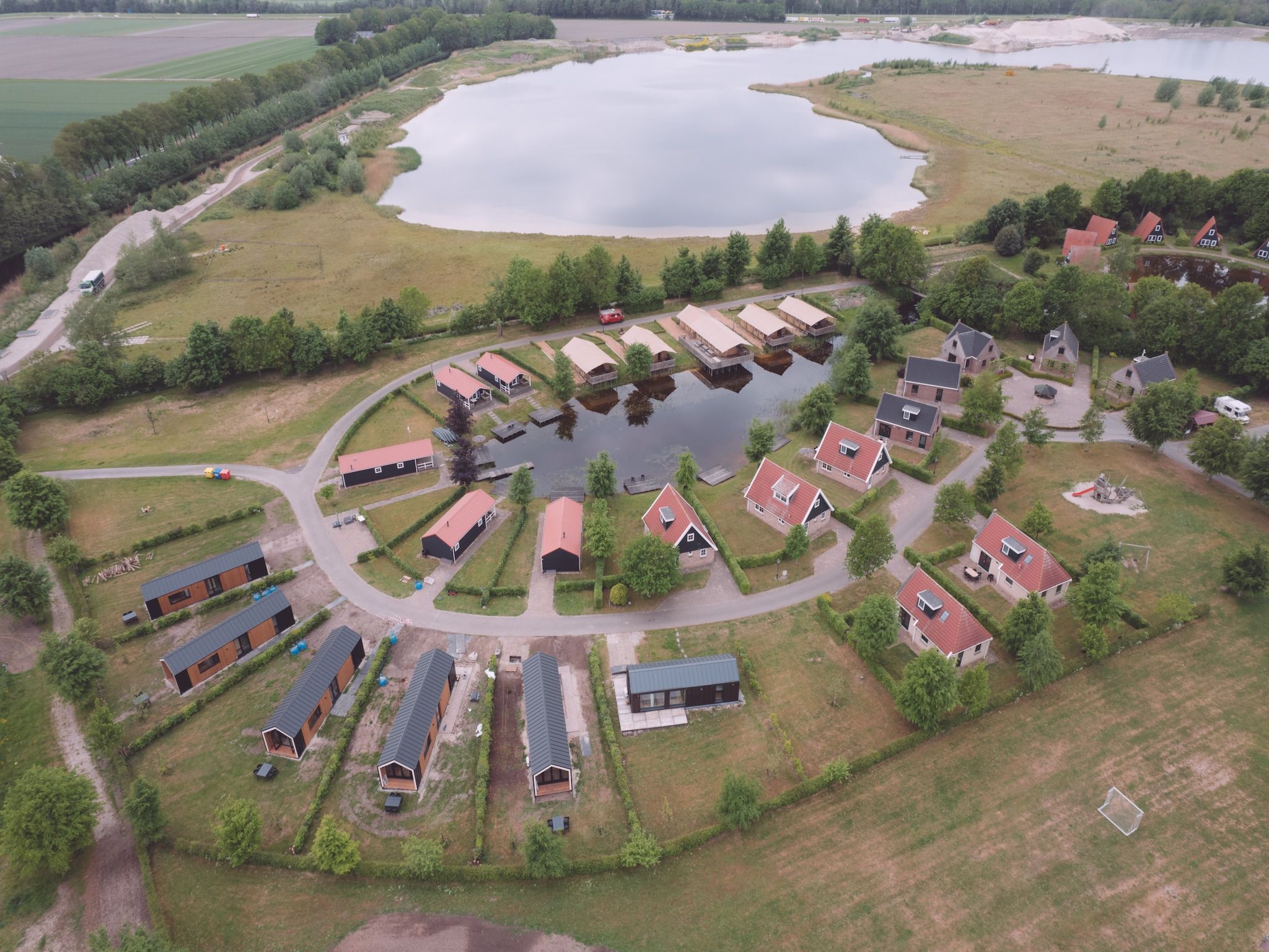 De omgeving van Vakantiepark Eigen Wijze 7 in Bant