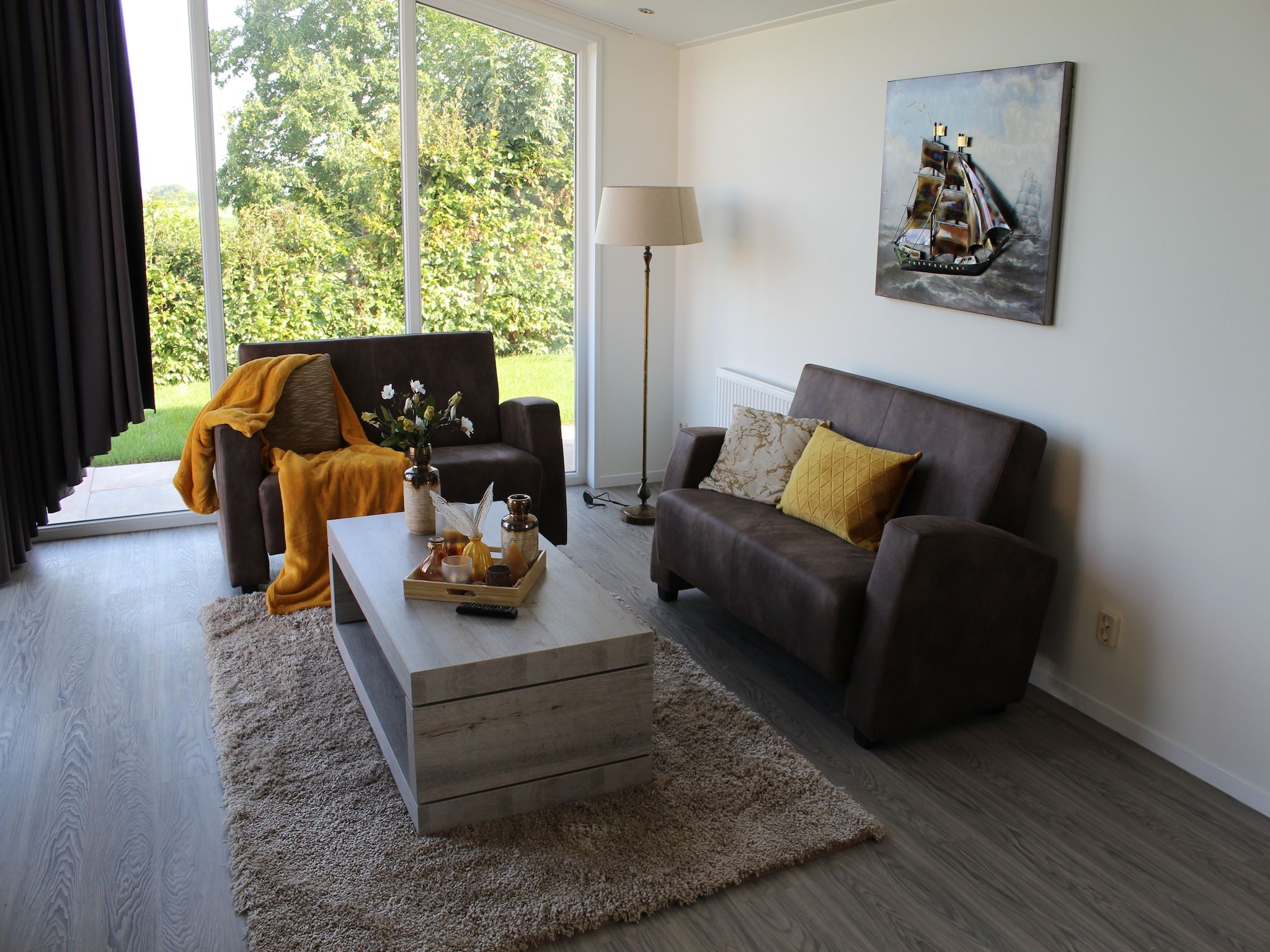 De woonkamer van Resort Mooi Bemelen 8 in Bemelen