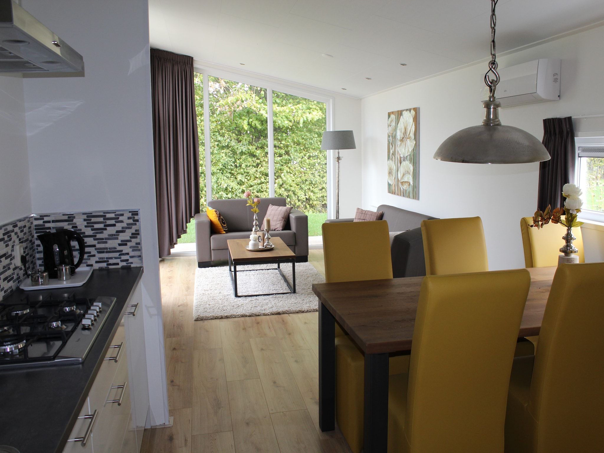 De woonkamer van Resort Mooi Bemelen 9 in Bemelen