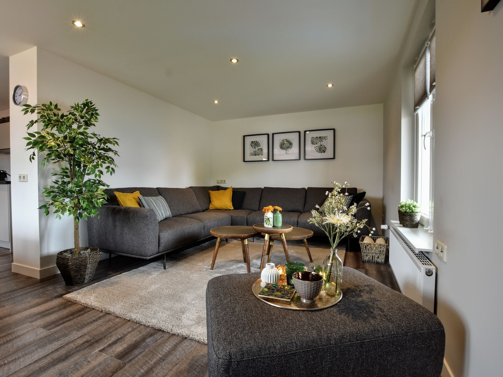 De woonkamer van Erve Tank in Eibergen
