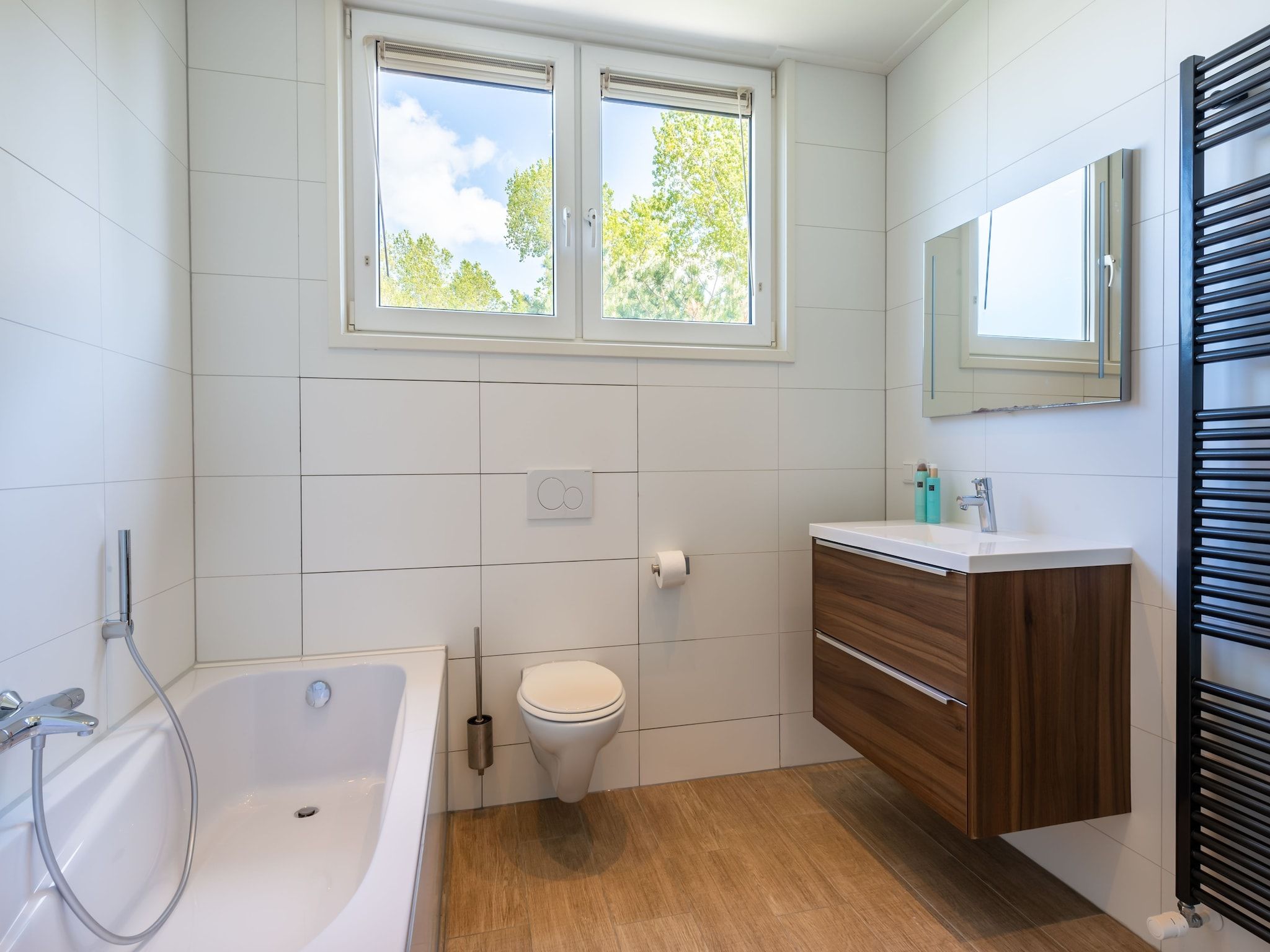 De badkamer van Cardium 33 in Kamperland