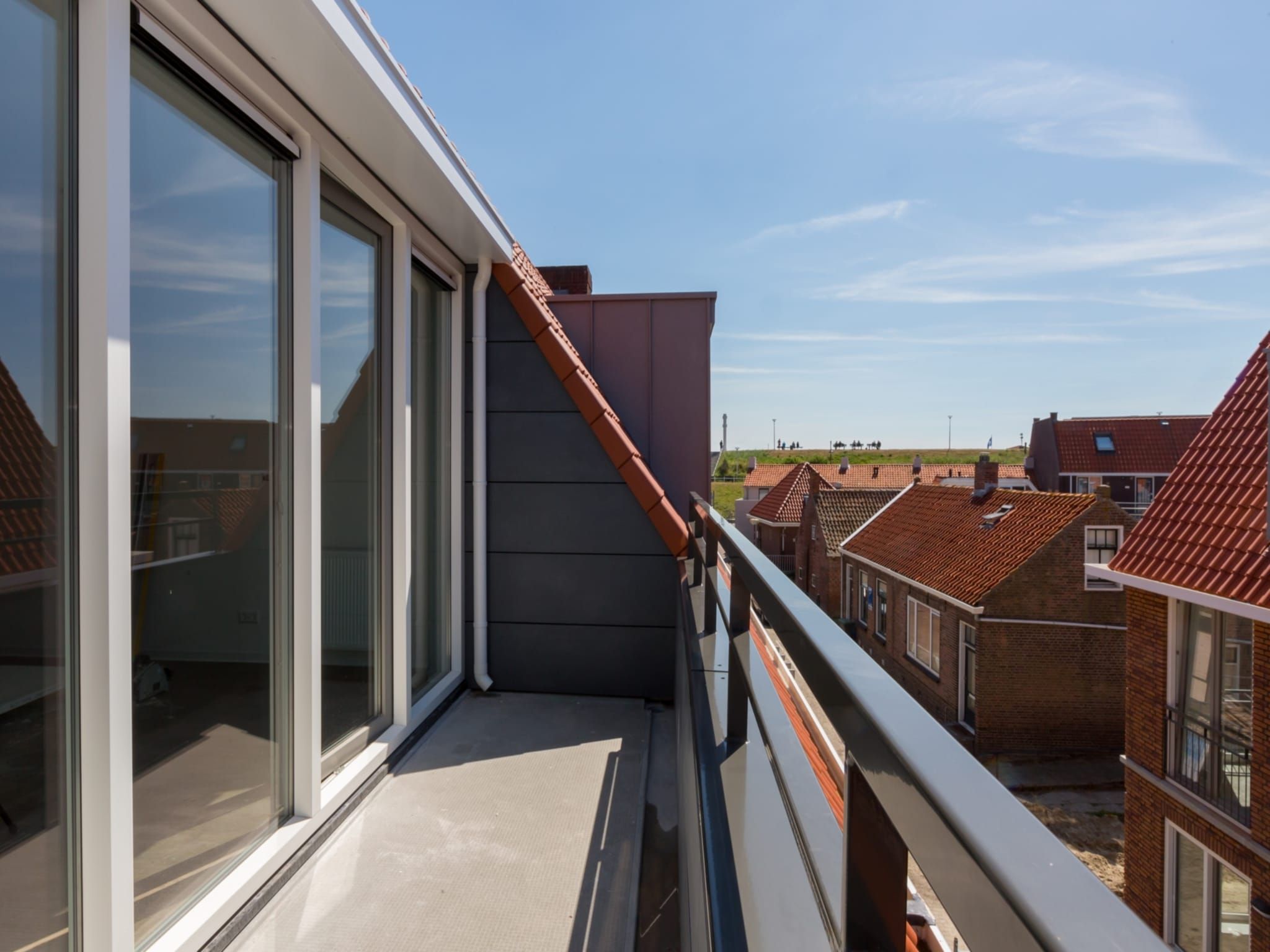 Het terras van Aparthotel Zoutelande - 6 pers luxe appartement in Zoutelande