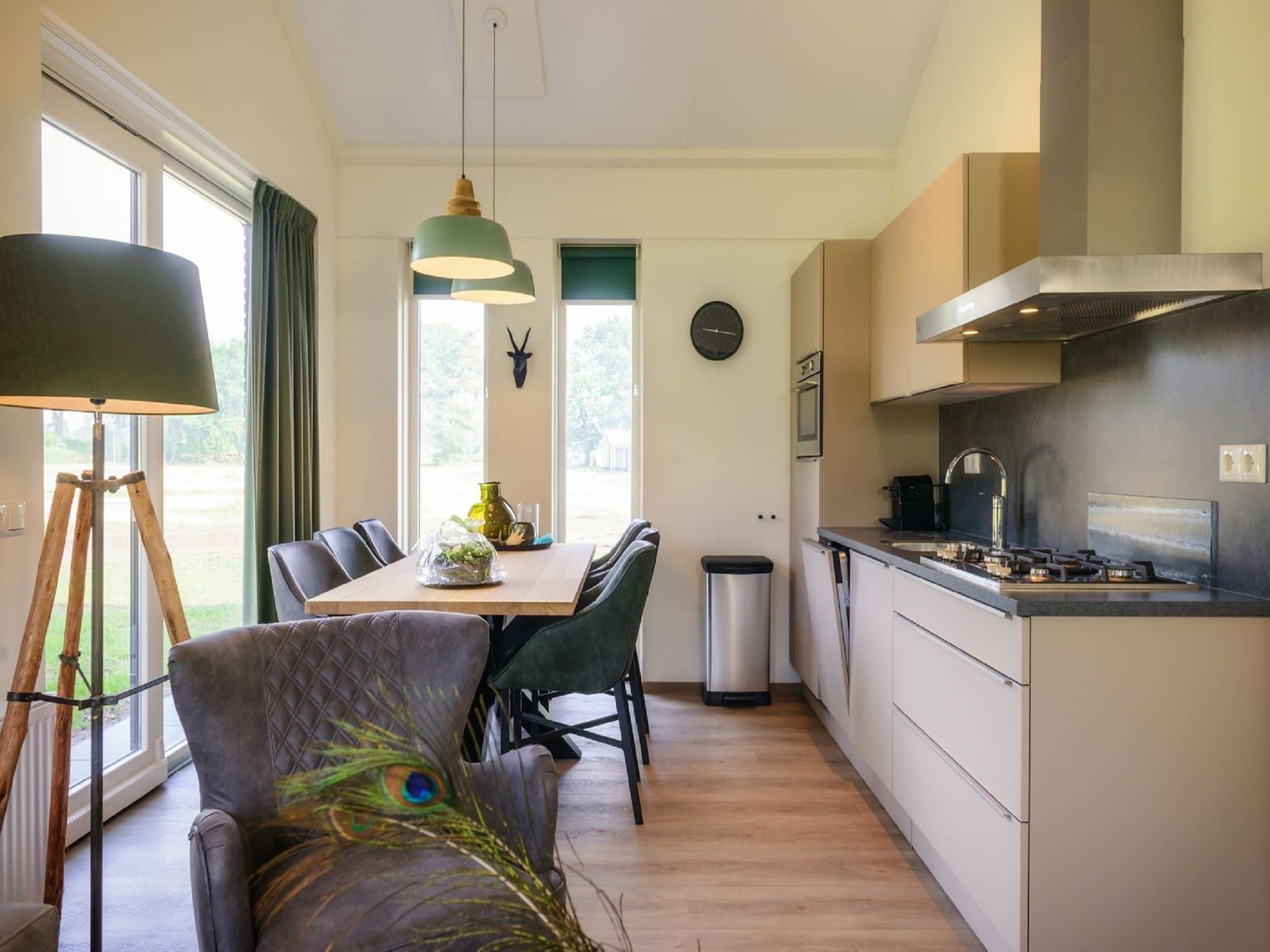 De keuken van Landgoed De IJsvogel 7 in Voorthuizen