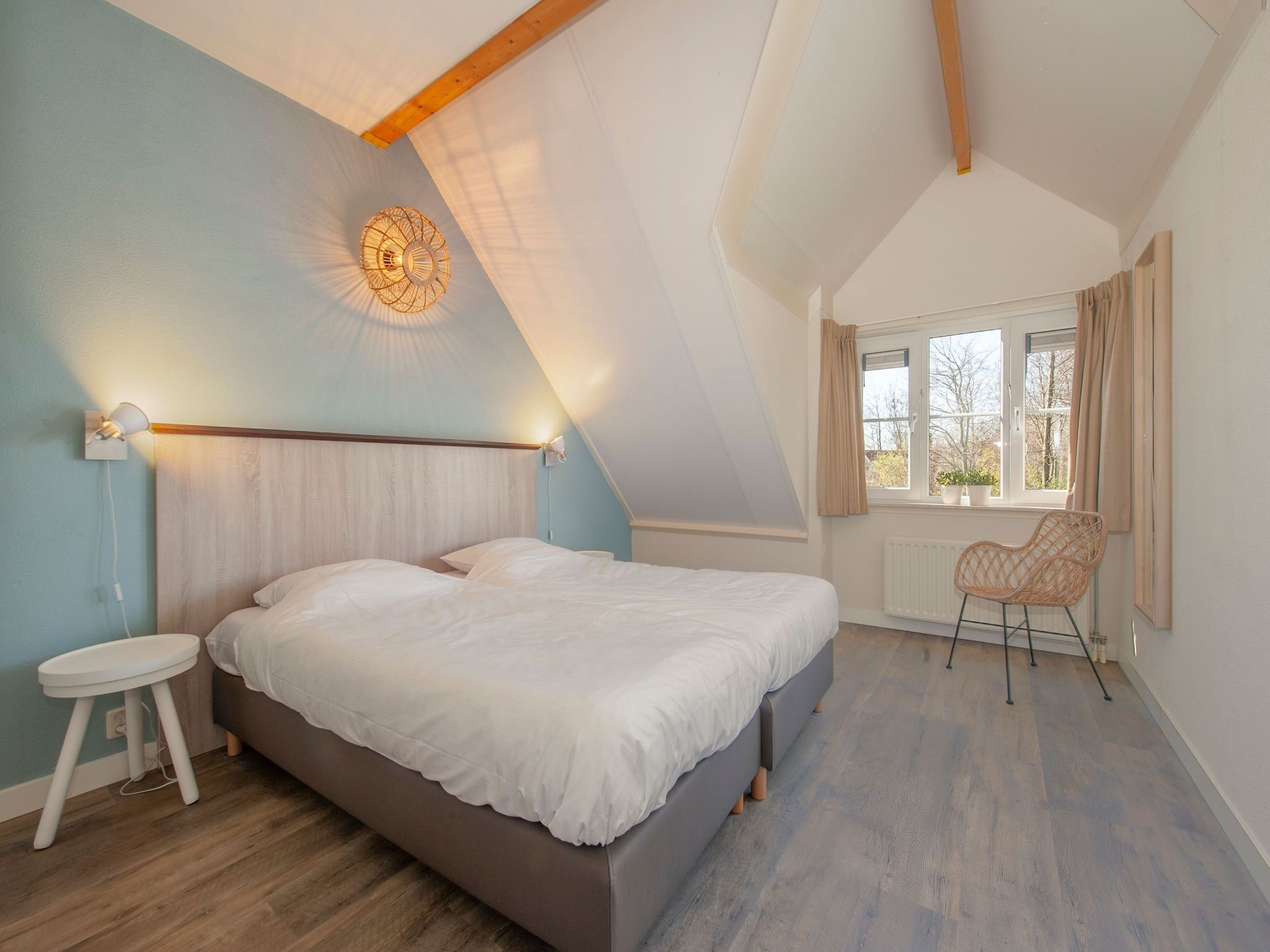 Een slaapkamer van Noordzee Résidence De Banjaard 15 in Kamperland