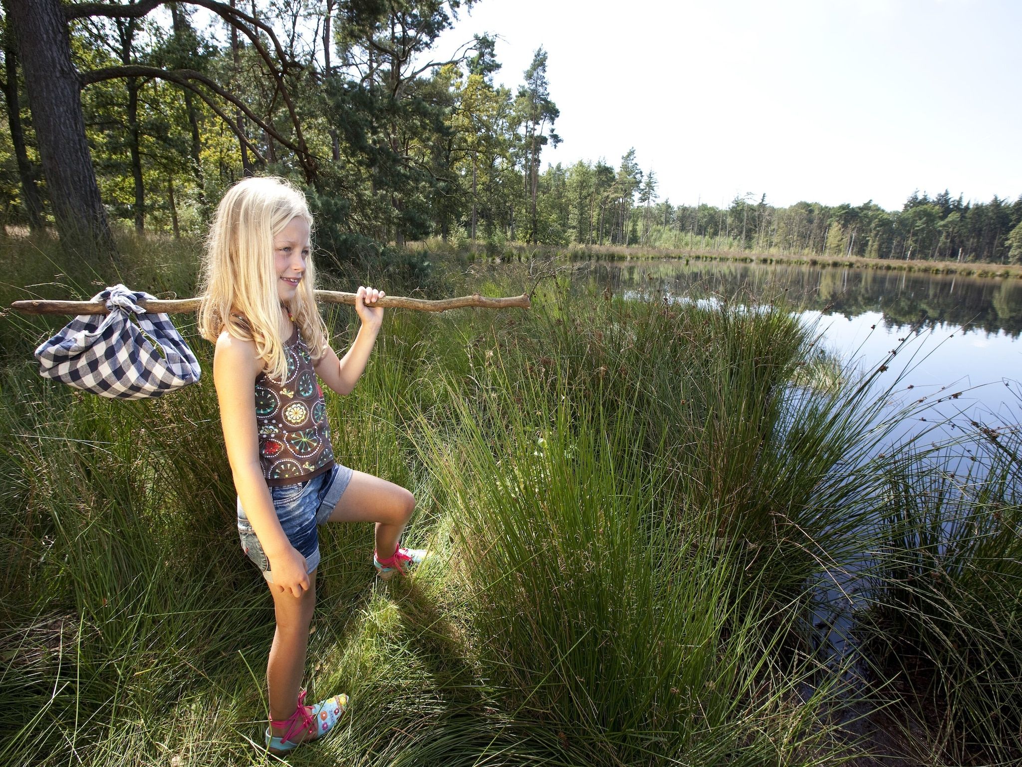 De omgeving van Vakantiepark Hunzedal 9 in Borger