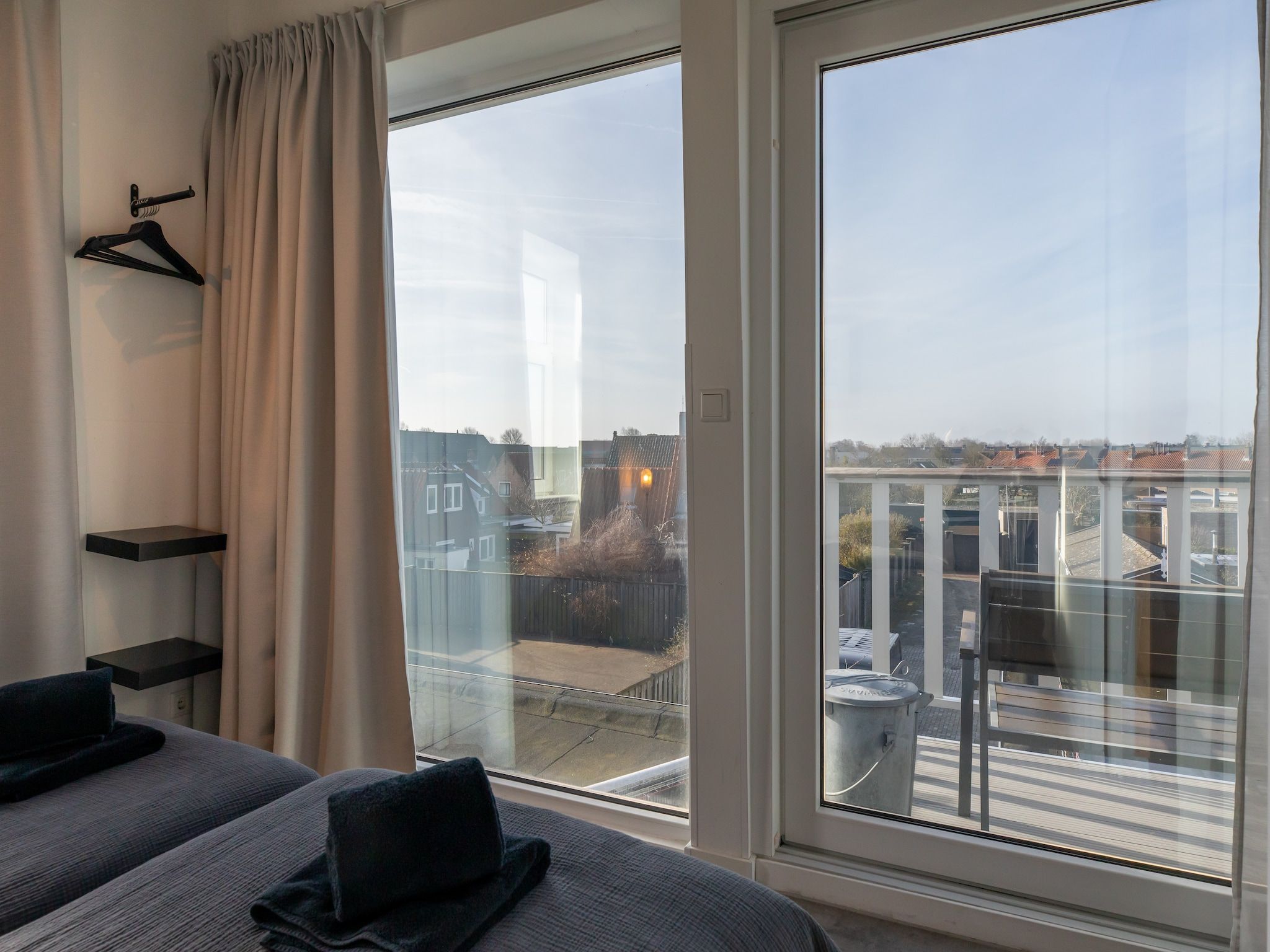 Het uitzicht vanaf Pleinzicht 6c in Koudekerke