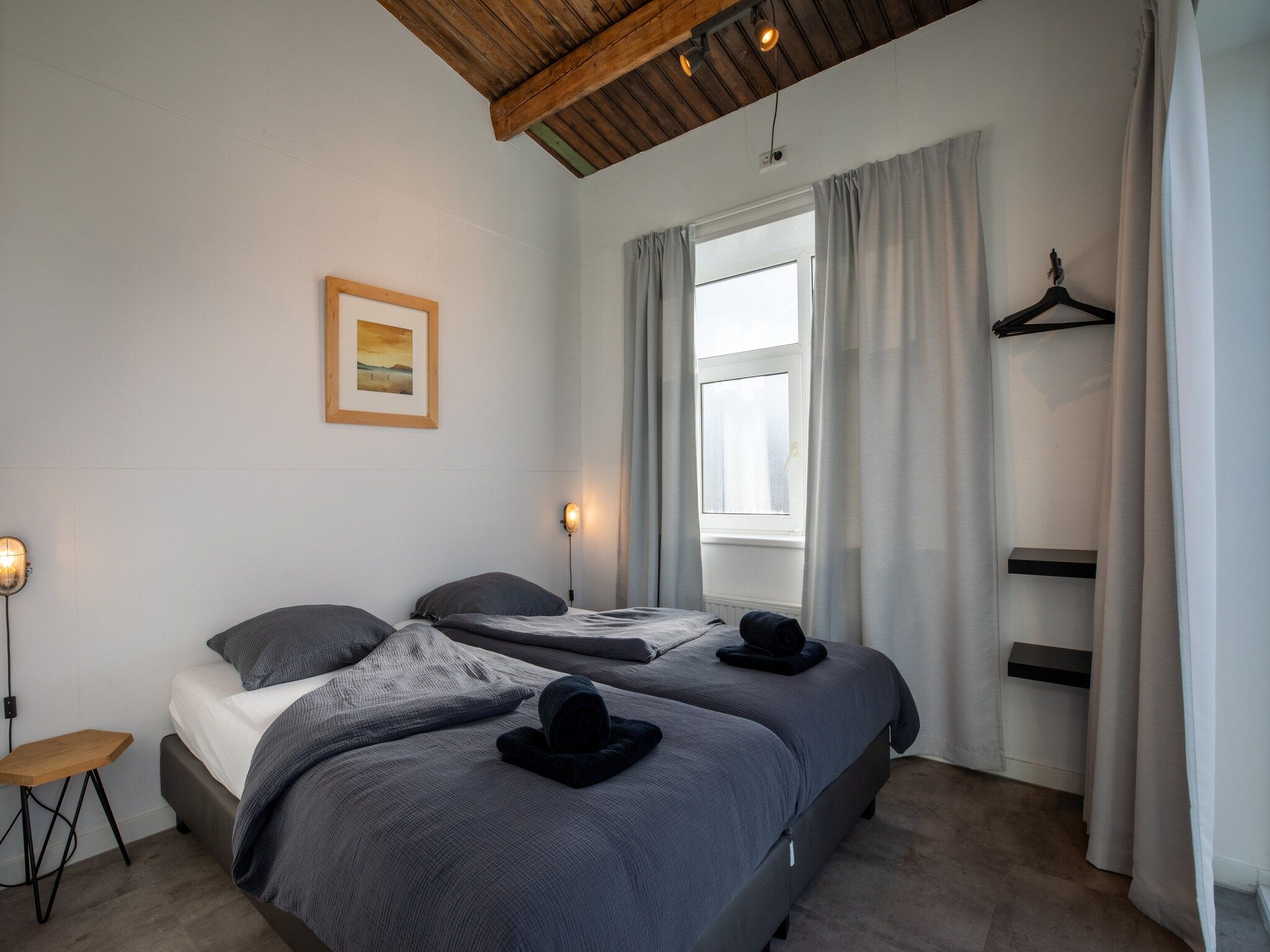 Een slaapkamer van Groepsappartement Pleinzicht in Koudekerke
