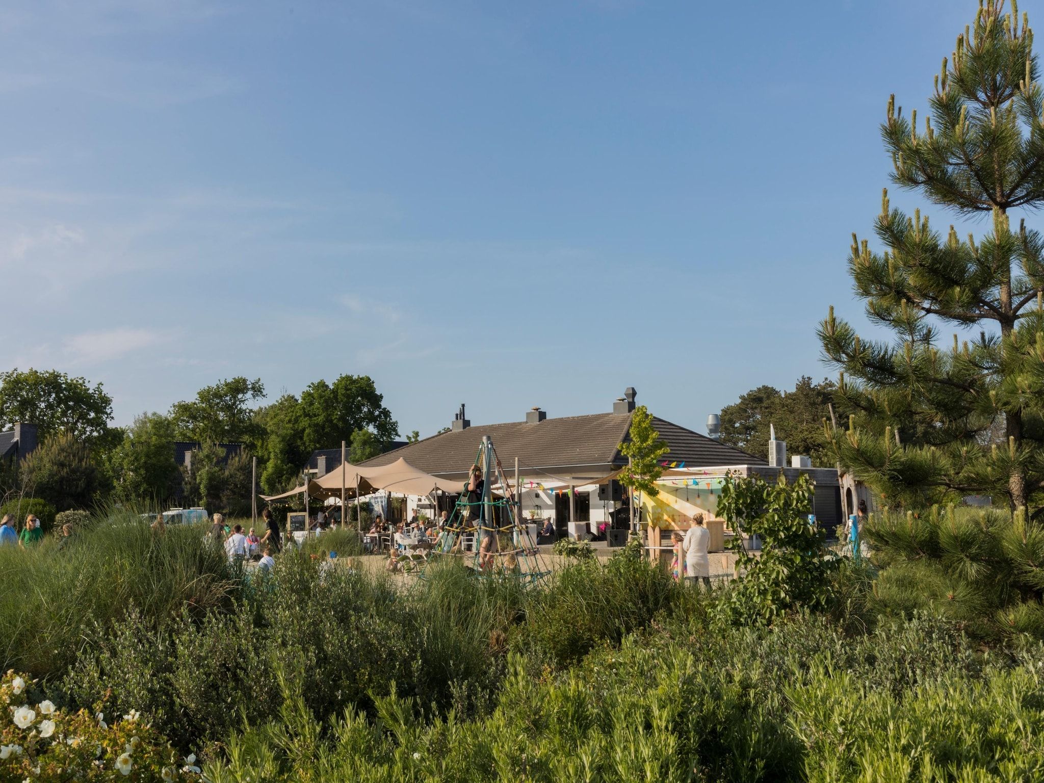 Parkfaciliteiten bij Strandpark Duynhille 4 in Ouddorp