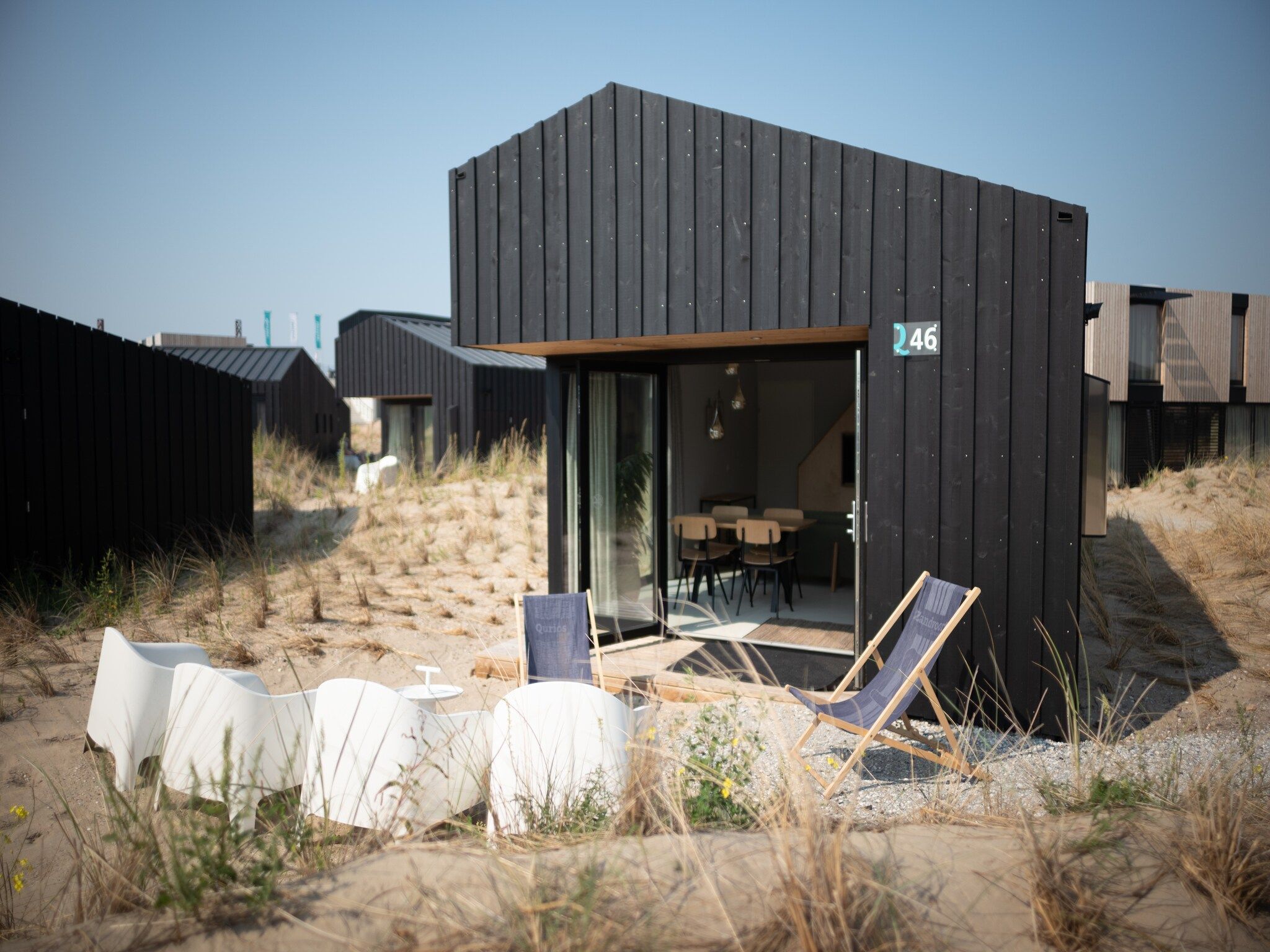 De buitenkant van Sea Lodges Zandvoort 3 in Zandvoort