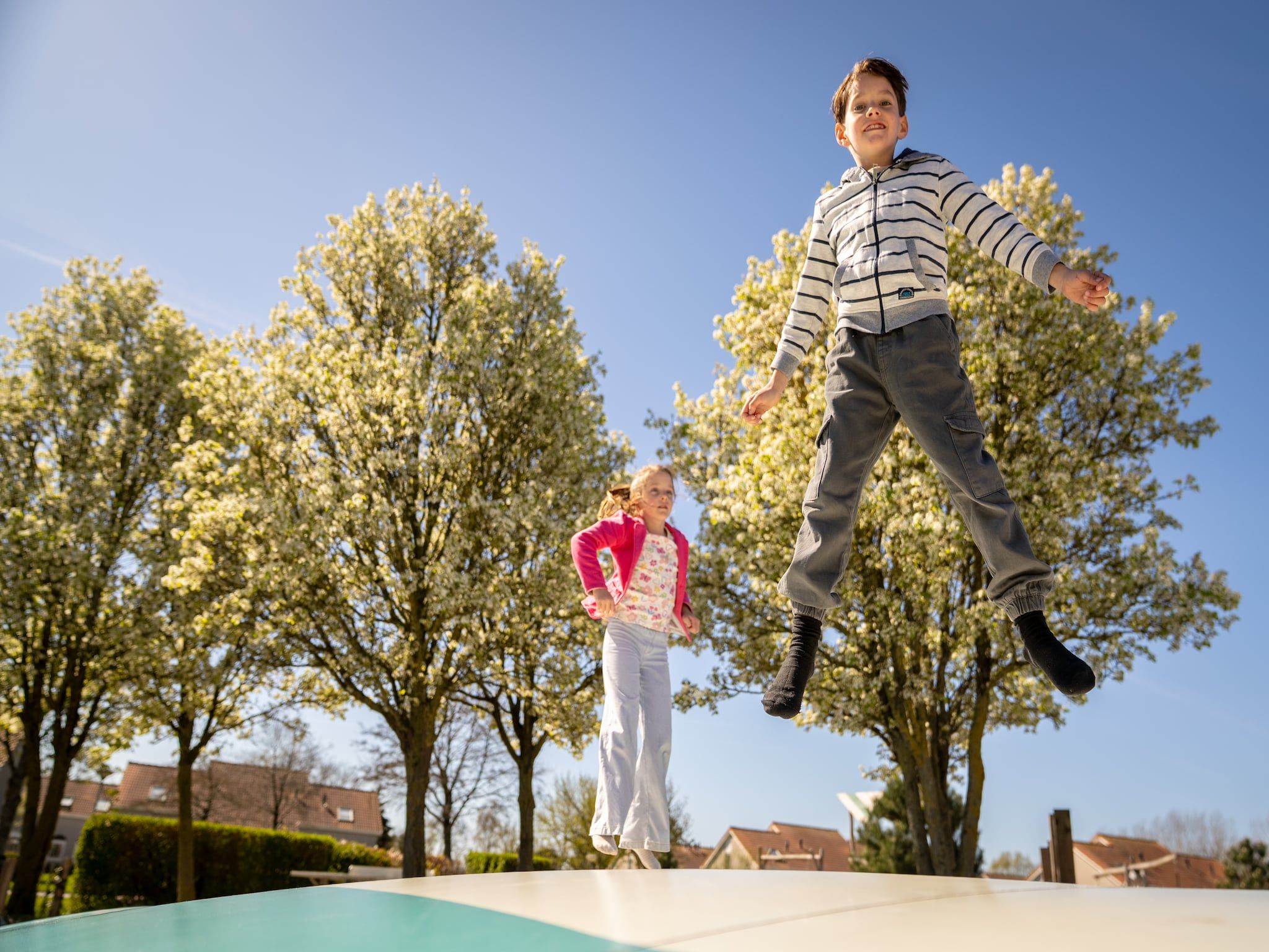 Parkfaciliteiten bij Vakantiepark de Soeten Haert 19 in Renesse