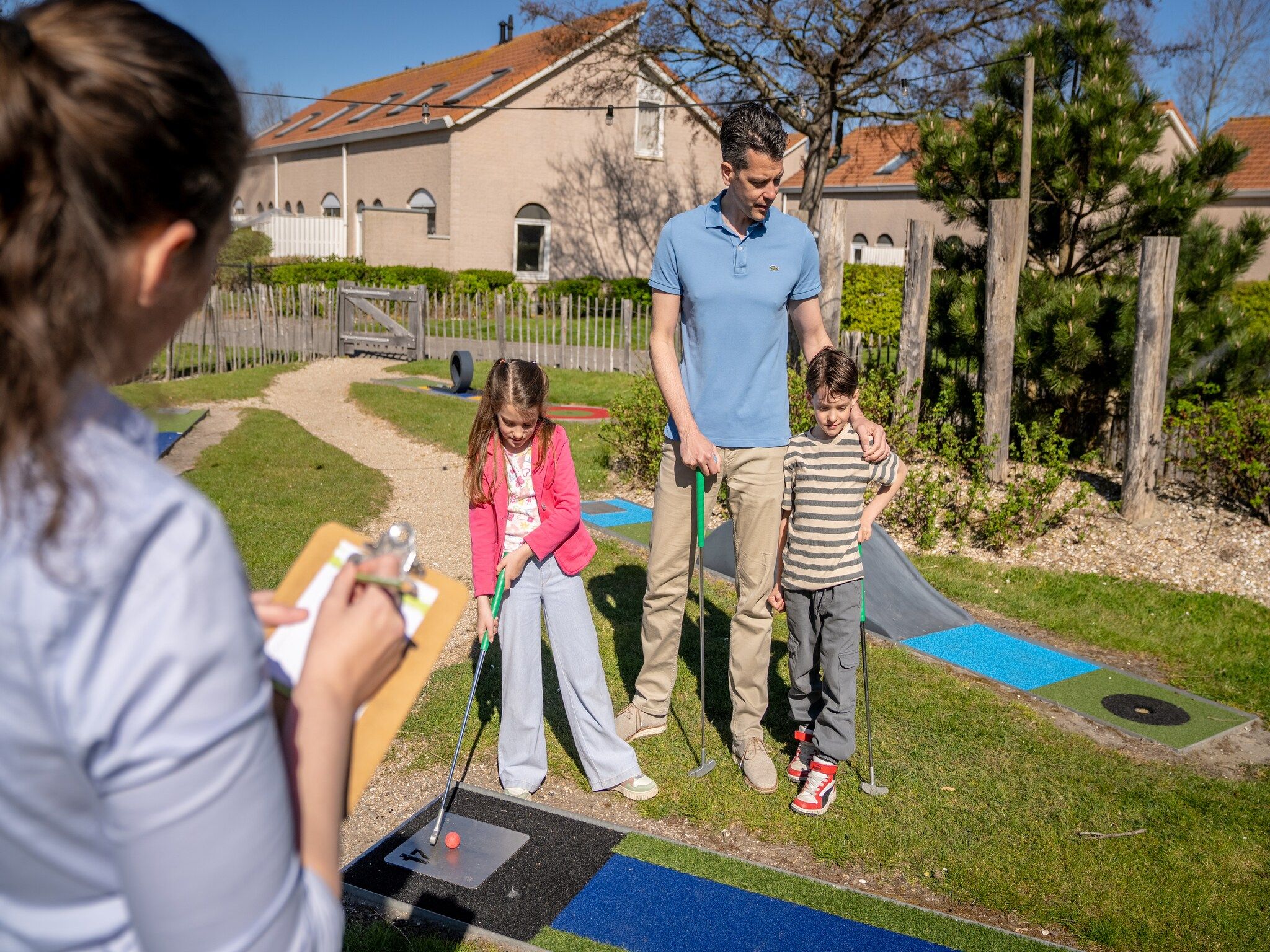 Parkfaciliteiten bij Vakantiepark de Soeten Haert 19 in Renesse