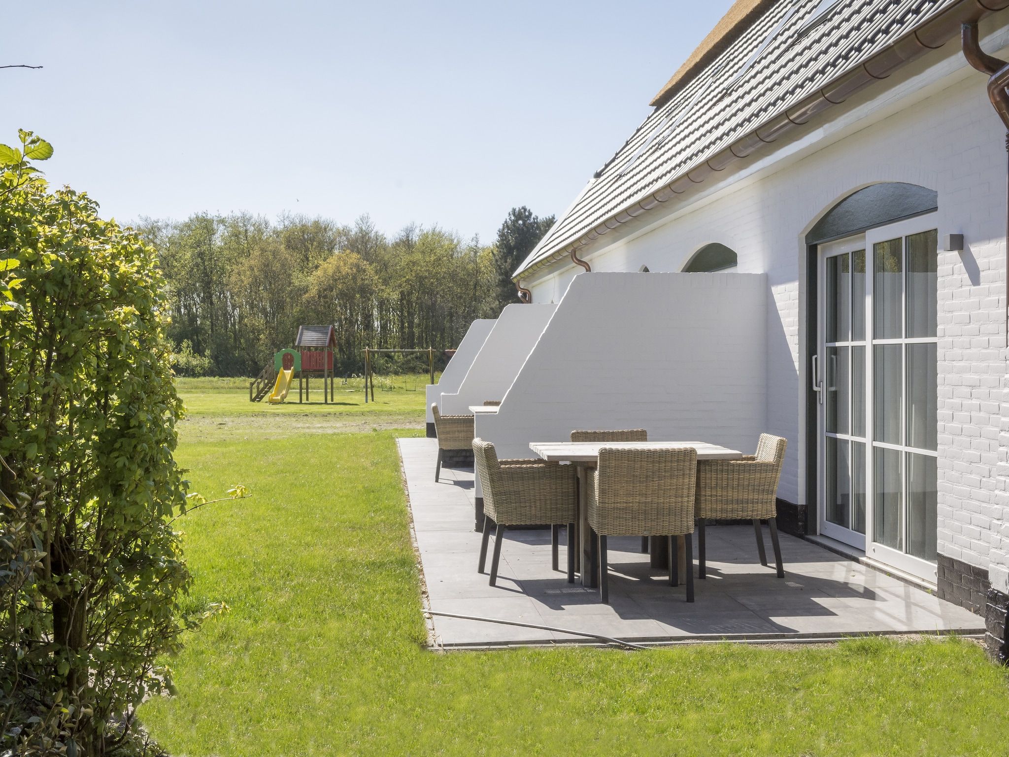 De buitenkant van Bouwlust G13 in De Cocksdorp Texel