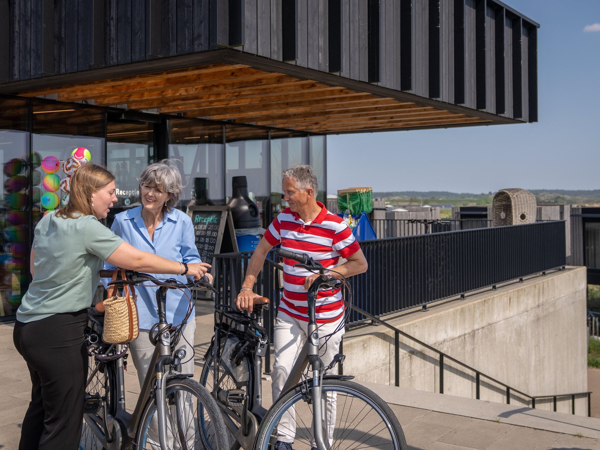 Parkfaciliteiten bij Sea Lodges Zandvoort 3 in Zandvoort