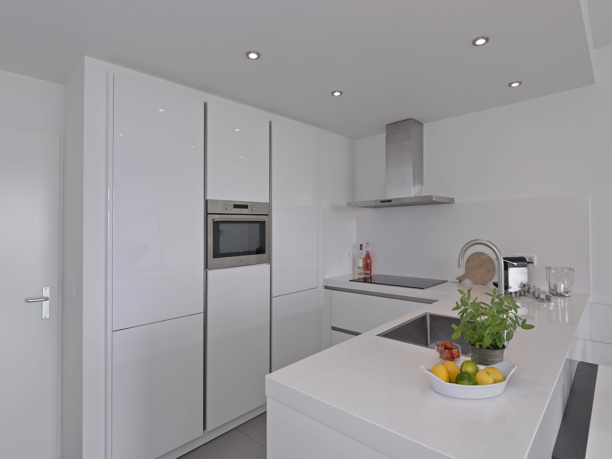 De keuken van Havenweg 12 in Kamperland