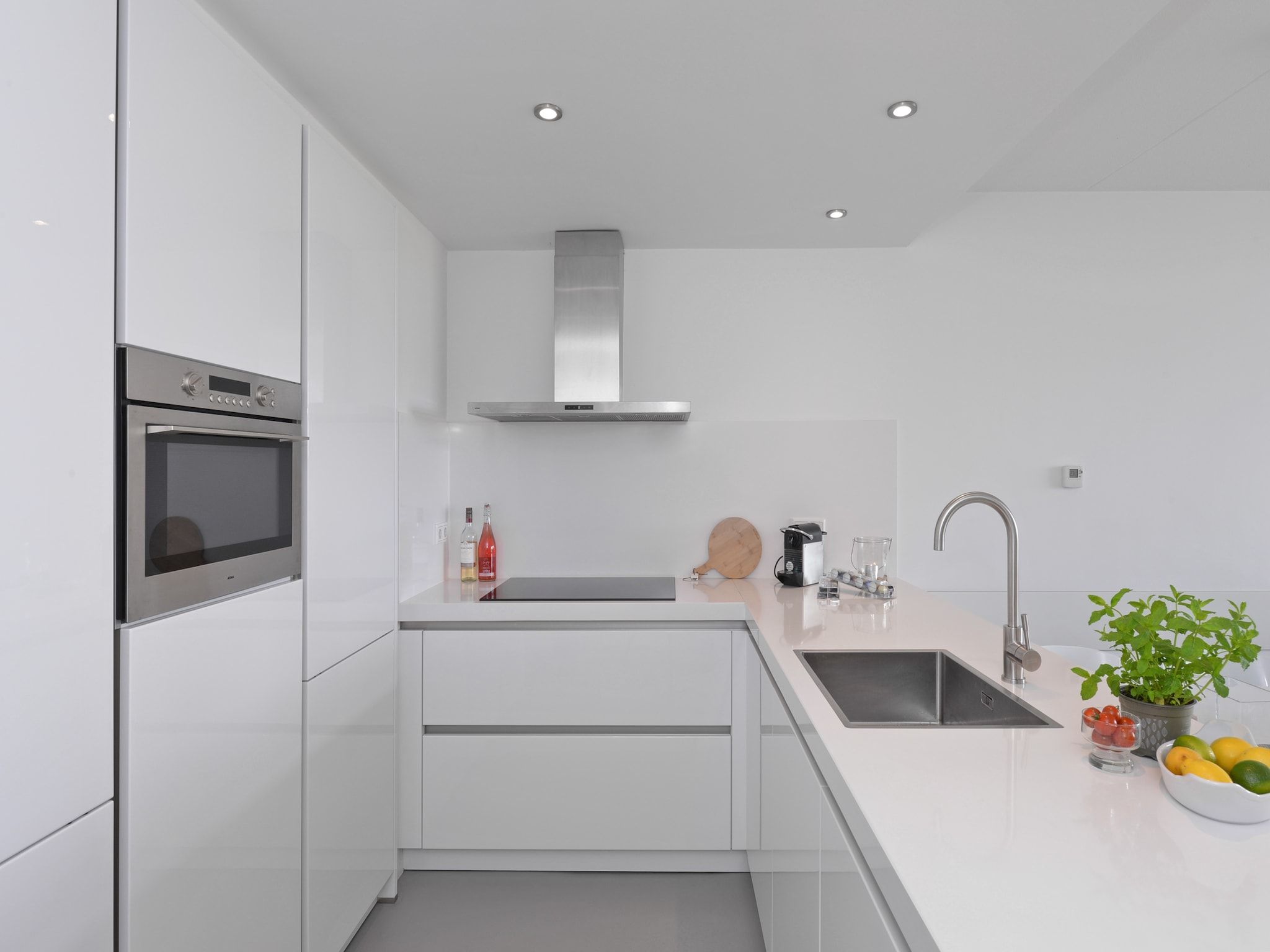 De keuken van Havenweg 12 in Kamperland