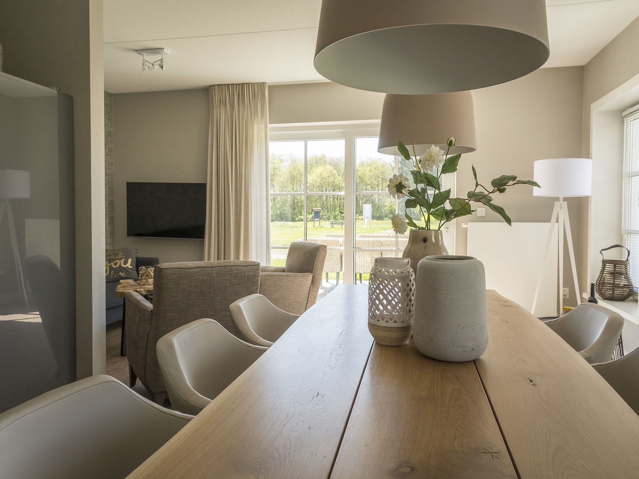 De eetkamer van Bouwlust G21 in De Cocksdorp - Texel