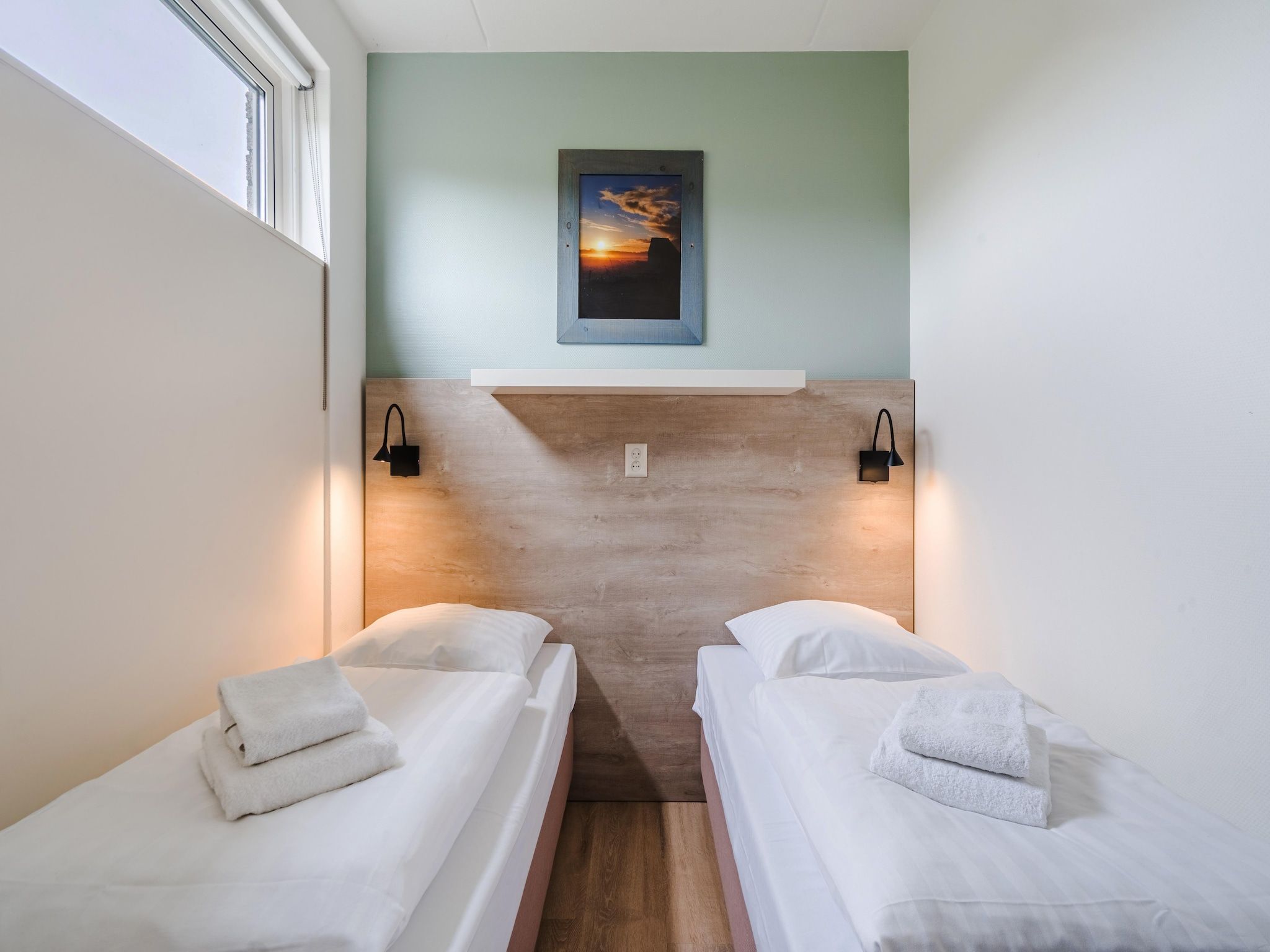 Een slaapkamer van Bosch en Zee 3 in De Koog Texel