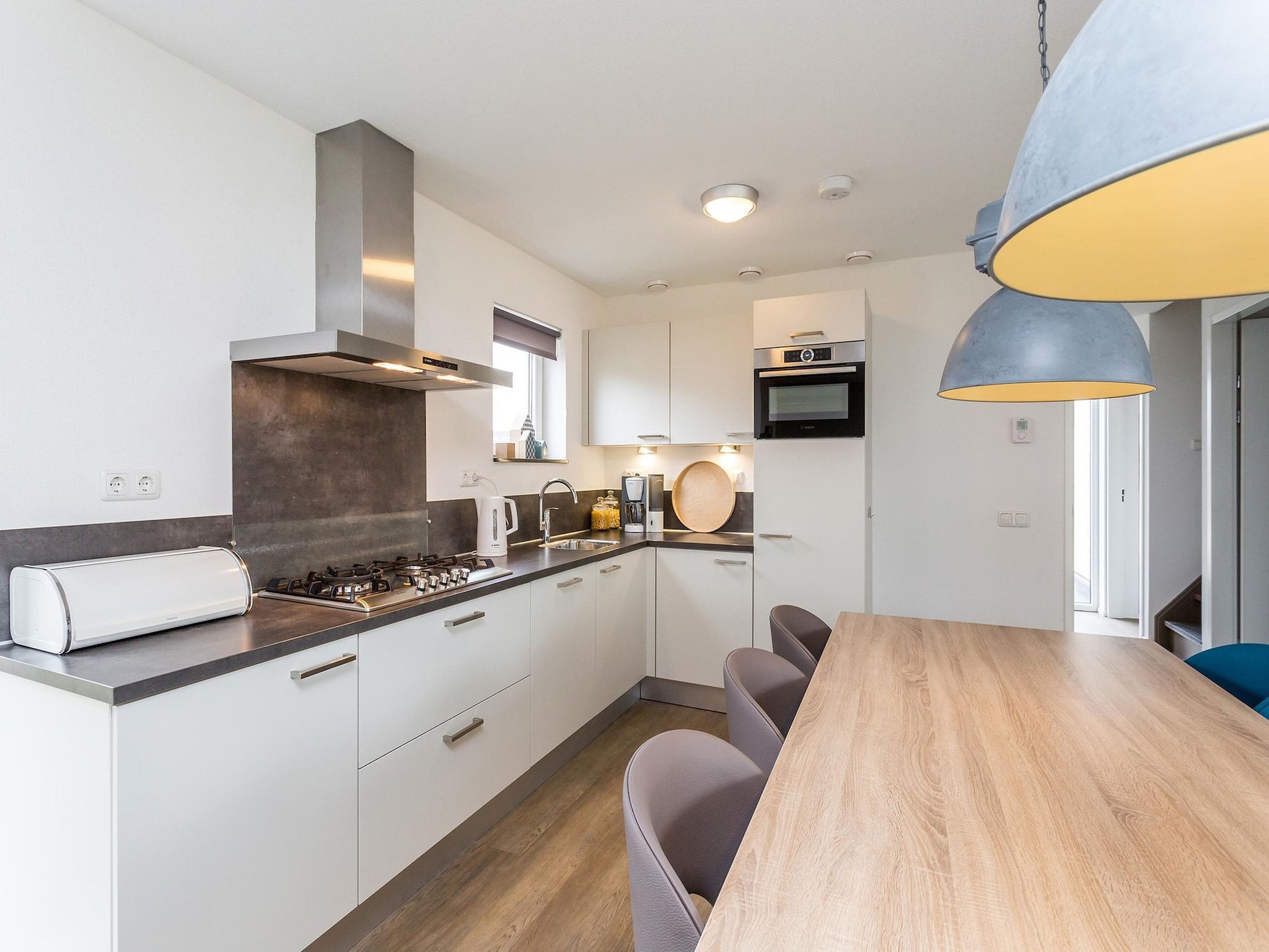 De keuken van Buitenhof De Leistert 28 in Roggel
