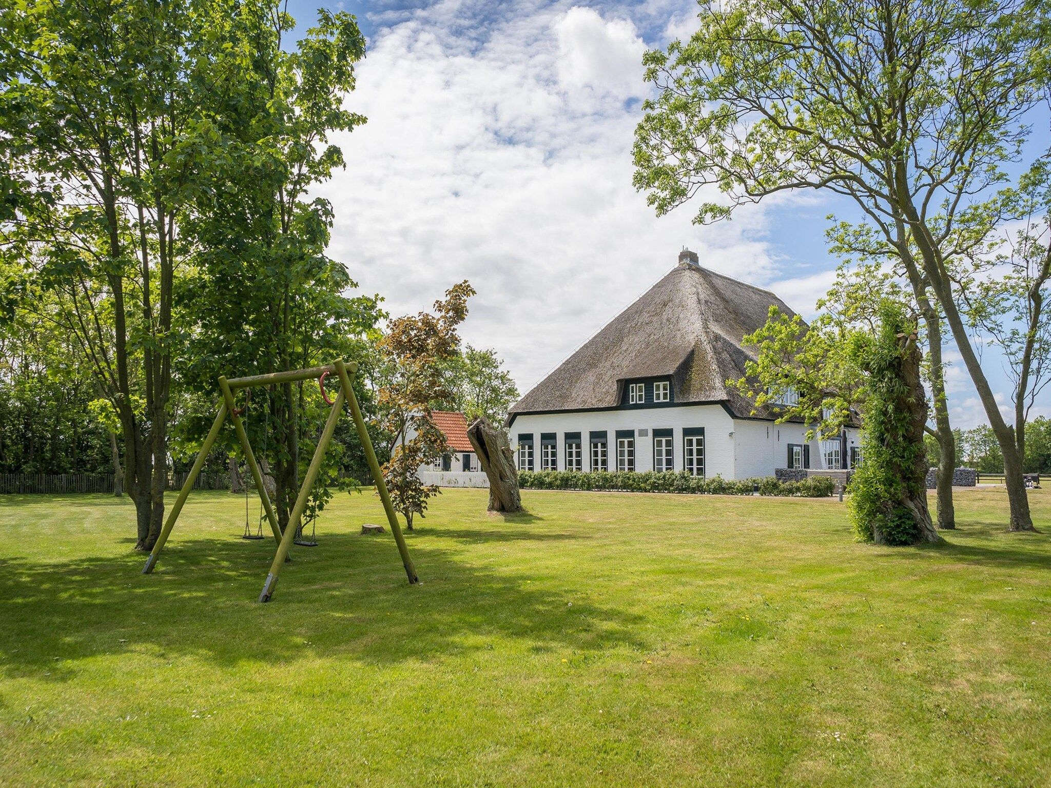De buitenkant van App Hoeve Holland T4 in De Cocksdorp Texel