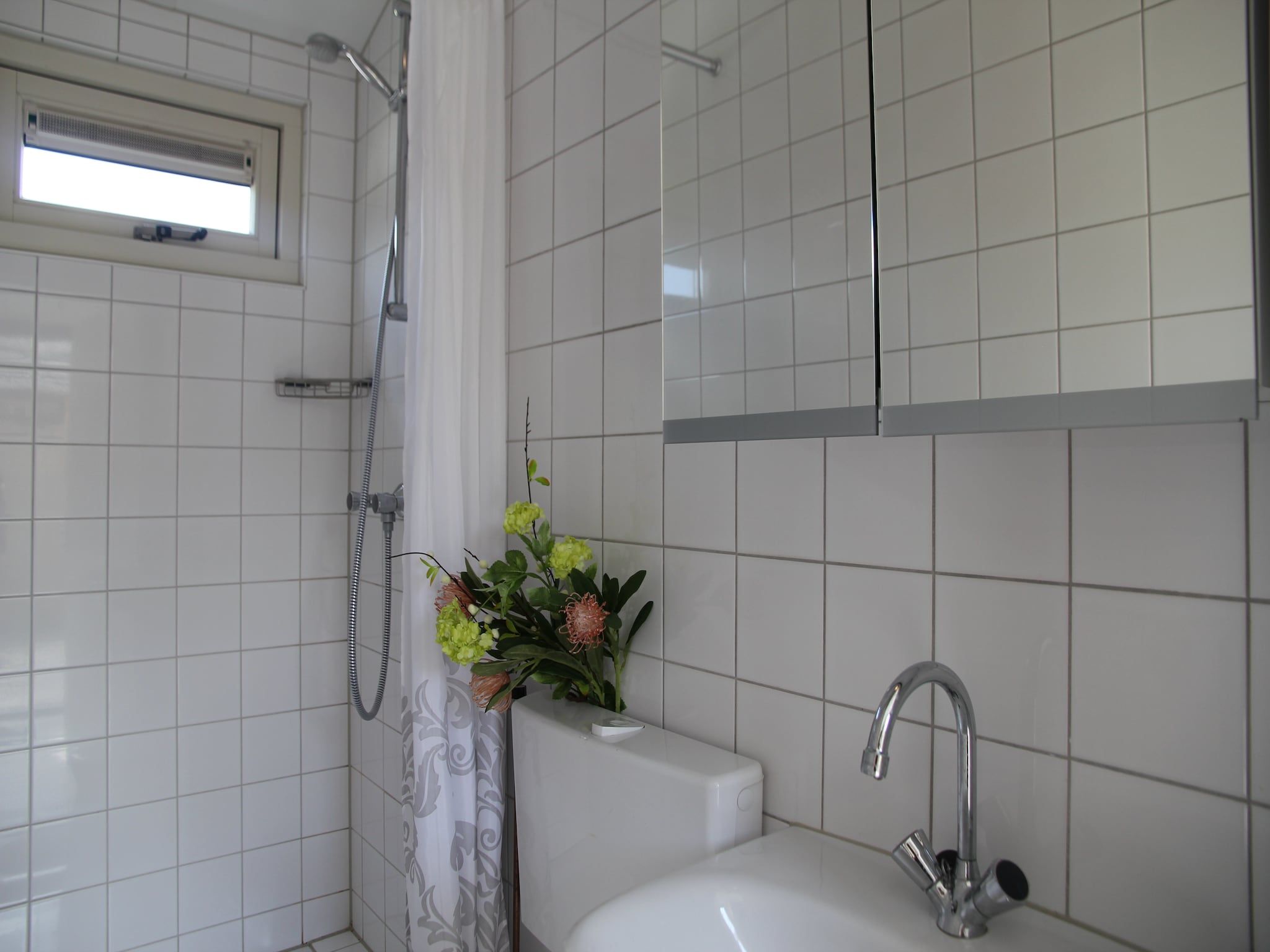 De badkamer van Landelijk bij Zee in Warmenhuizen