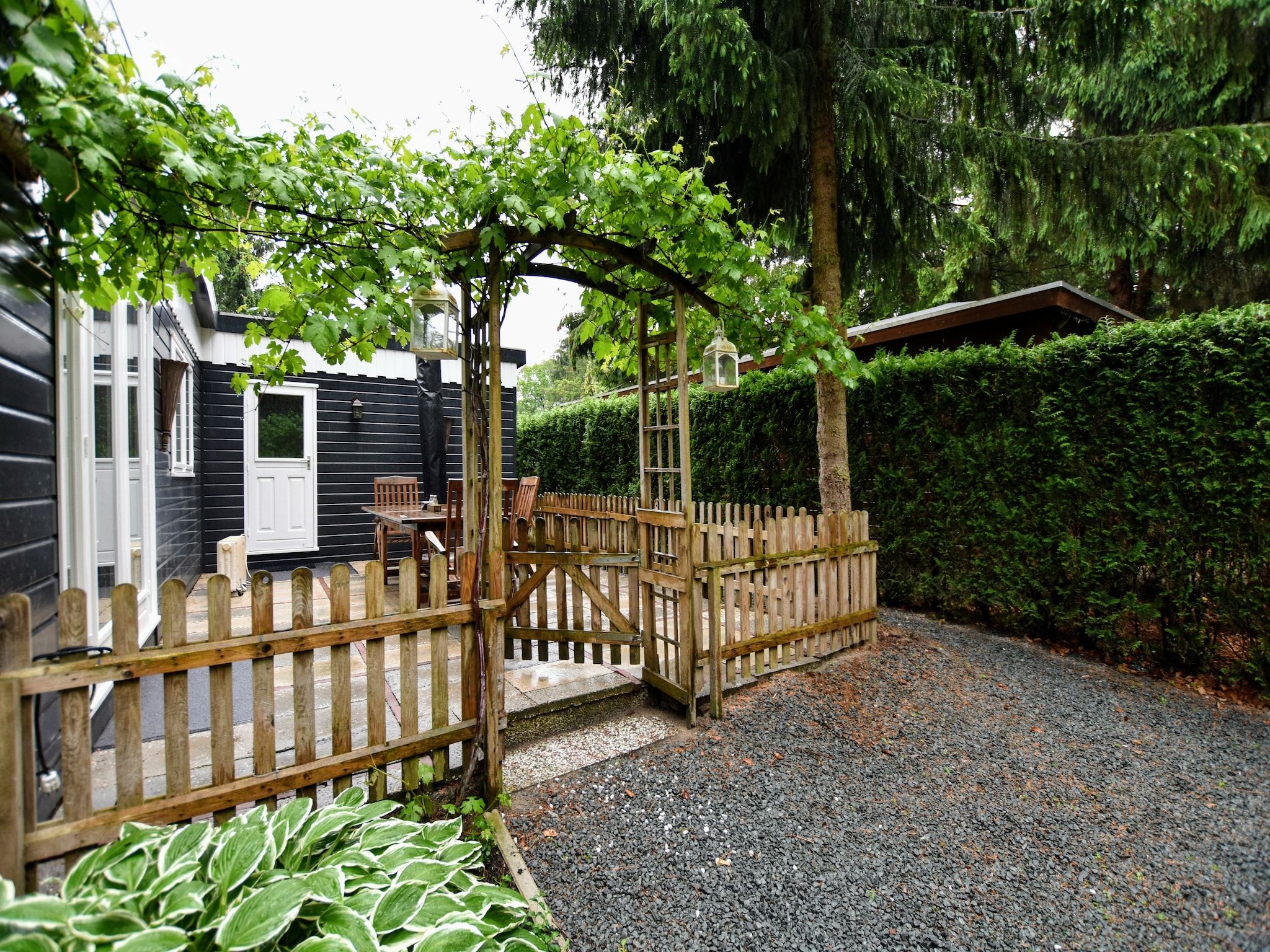 De buitenkant van Reewold in Putten