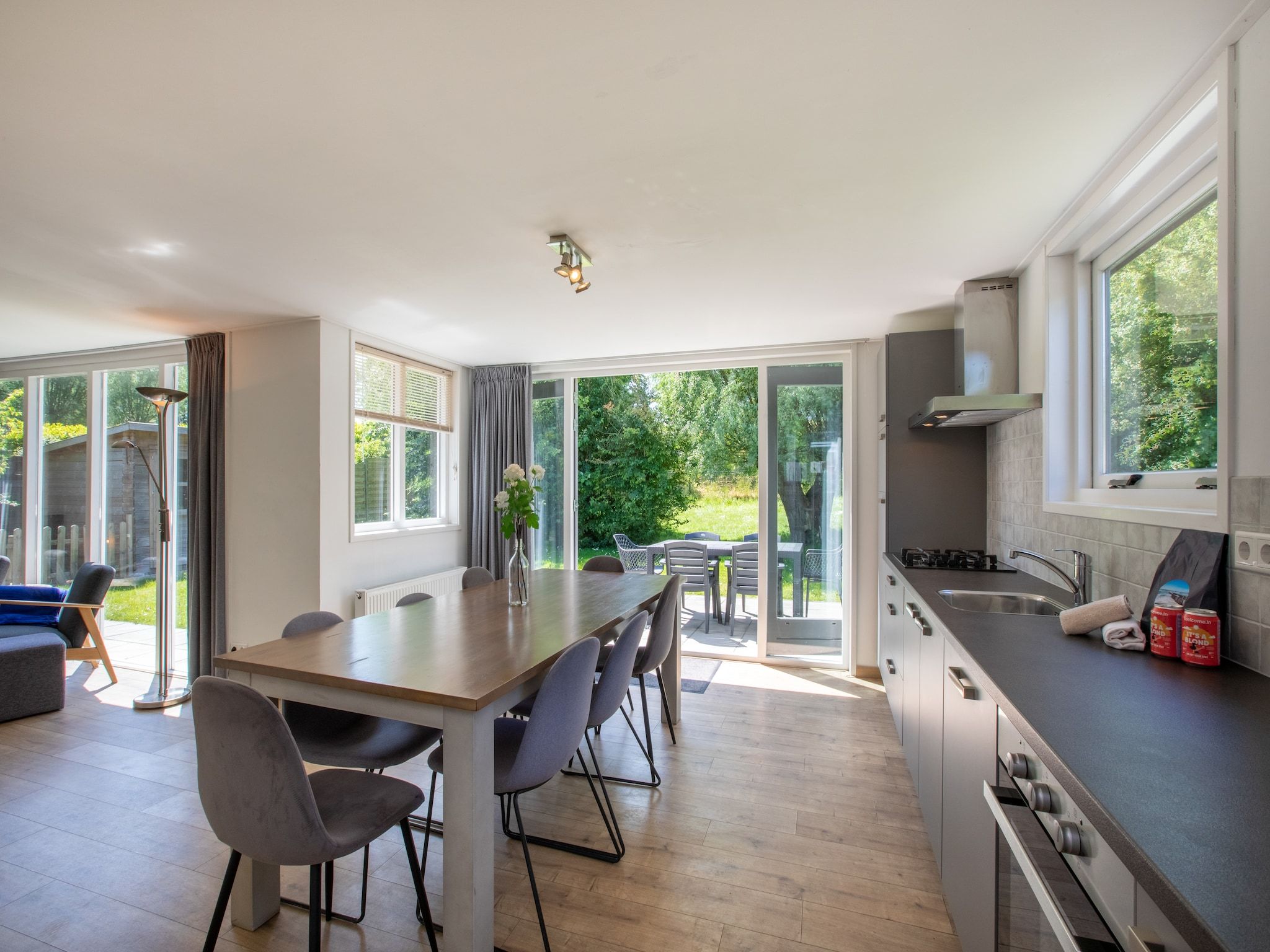 De keuken van Inlaag 20 in Wolphaartsdijk