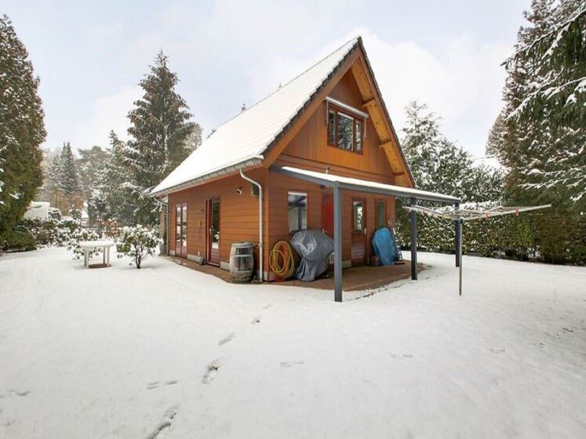 De buitenkant van Prachtig vrijstaand huis met tuin op de Veluwe in Epe