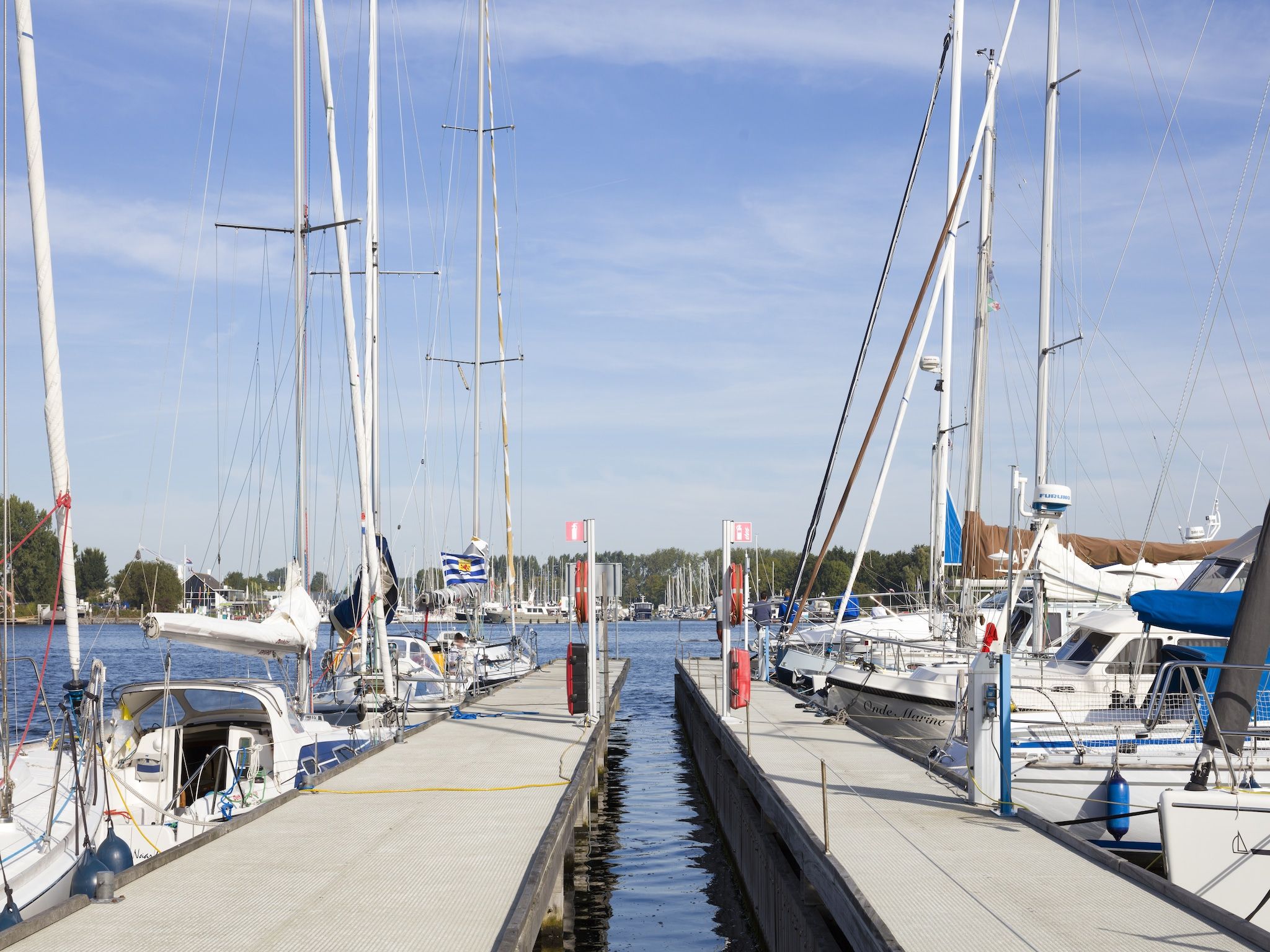 De omgeving van Harbour Village 2 in Arnemuiden