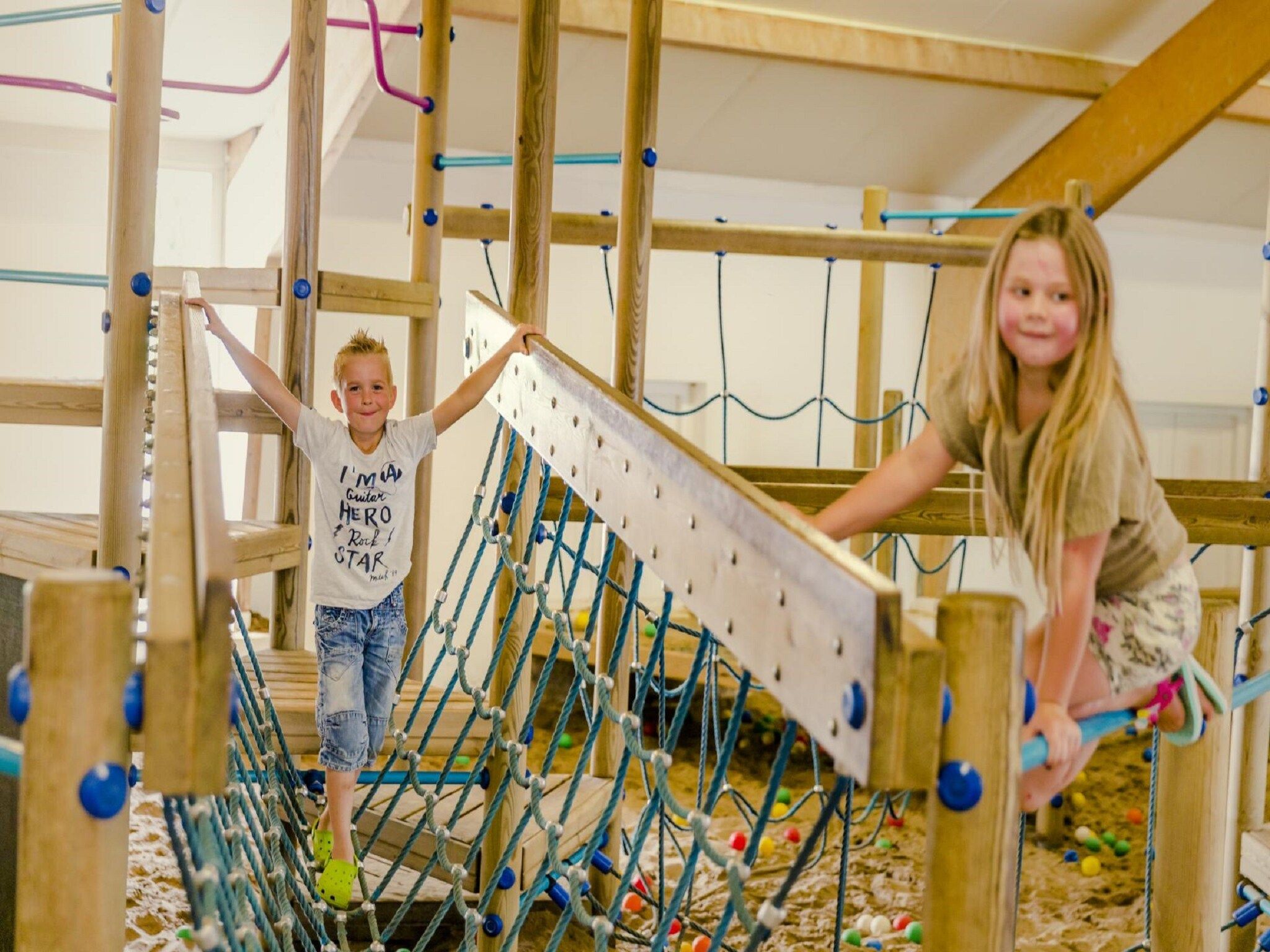 Parkfaciliteiten bij Vakantiepark Mölke 19 in Zuna
