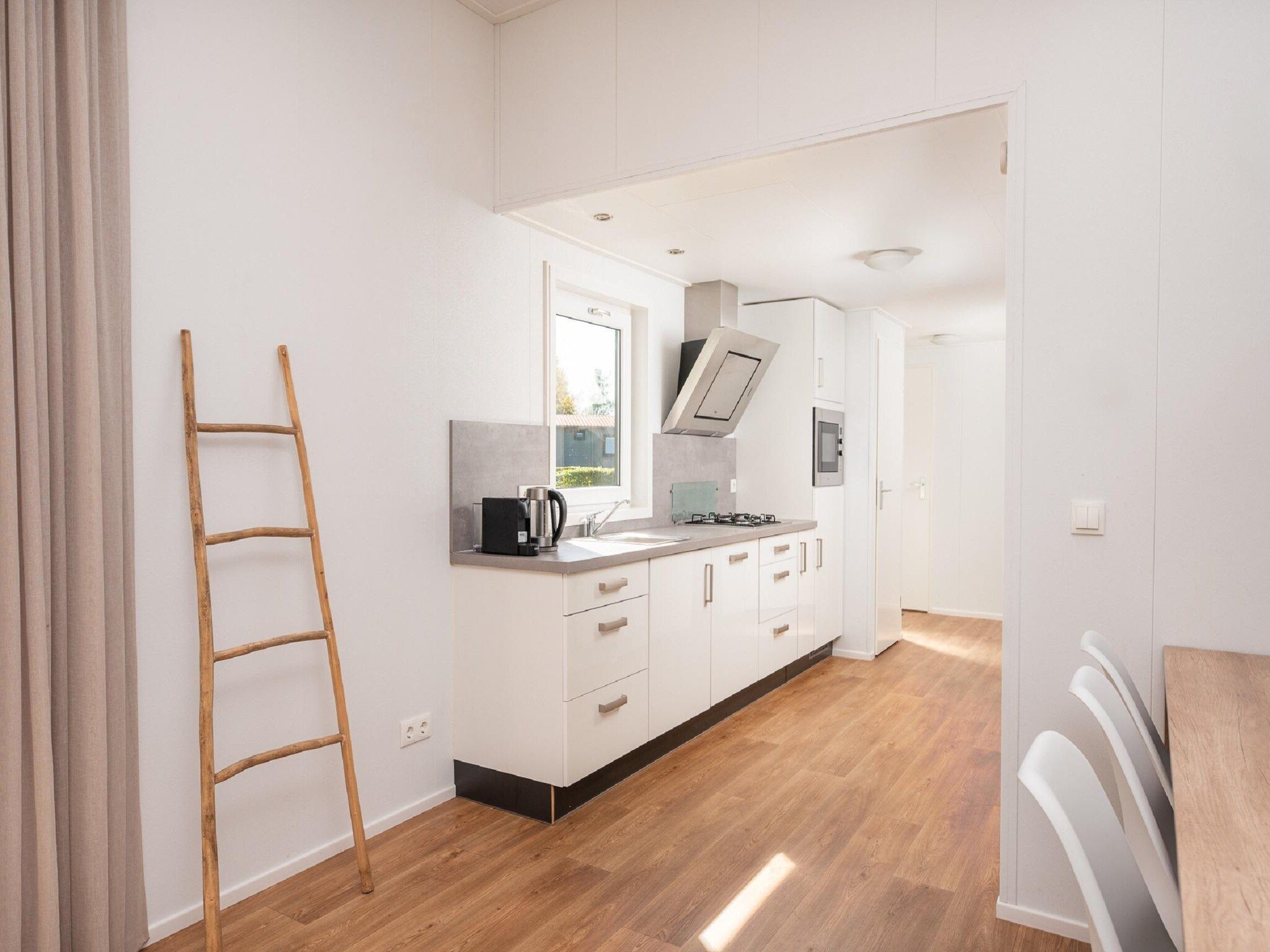 De keuken van Vakantiepark Mölke 20 in Zuna