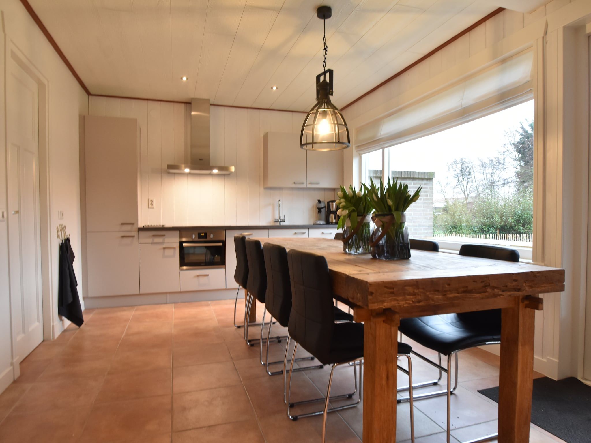 De keuken van 8p Garnekuul 1 in Callantsoog