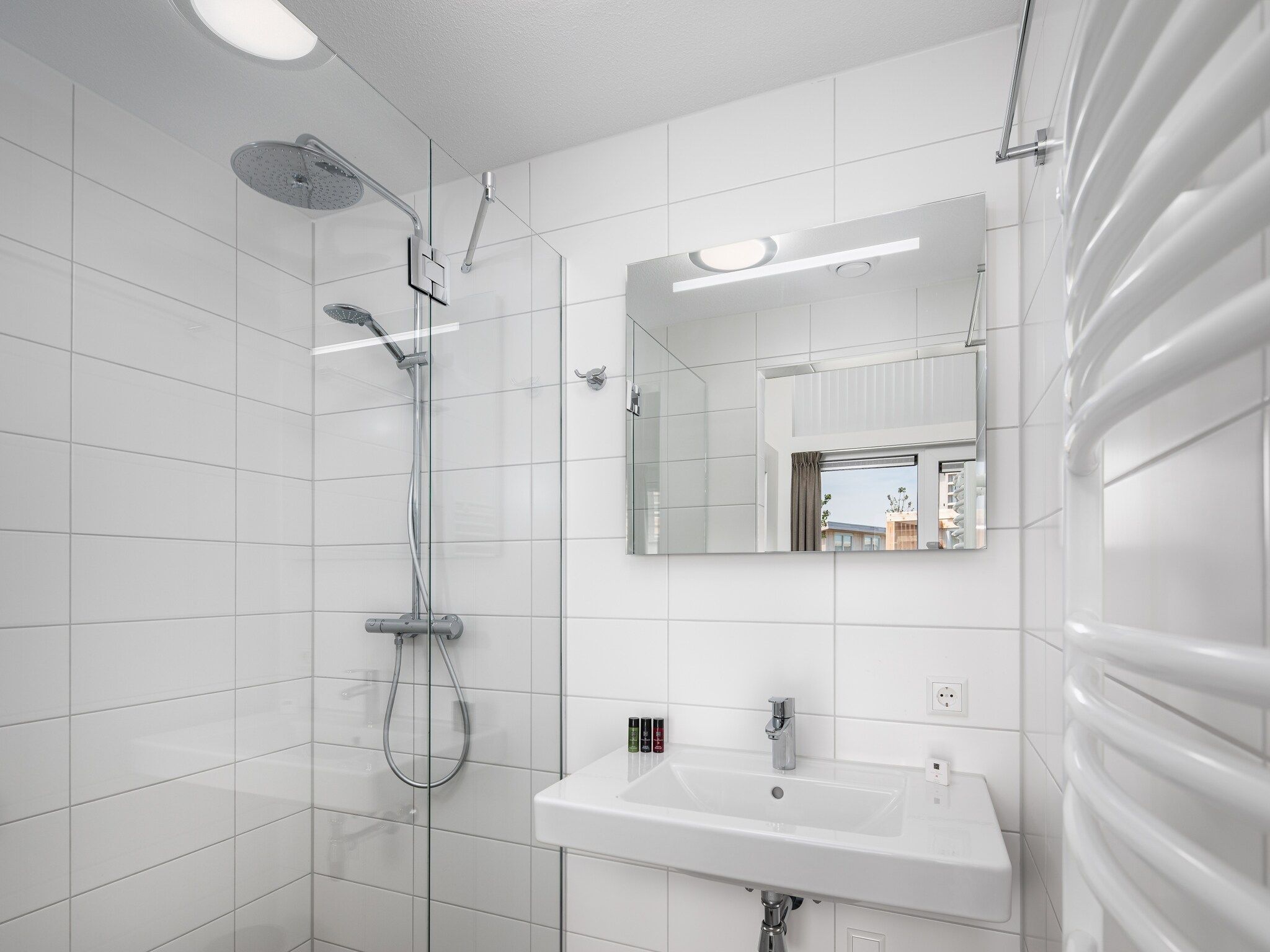 De badkamer van Water Village 2 in Kamperland