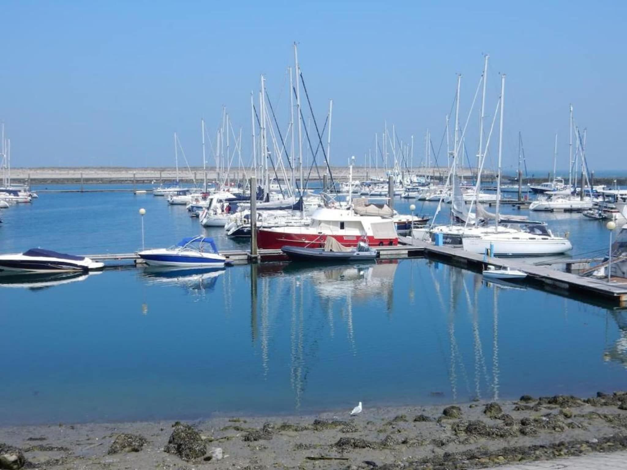 De omgeving van Water Village 4 in Kamperland