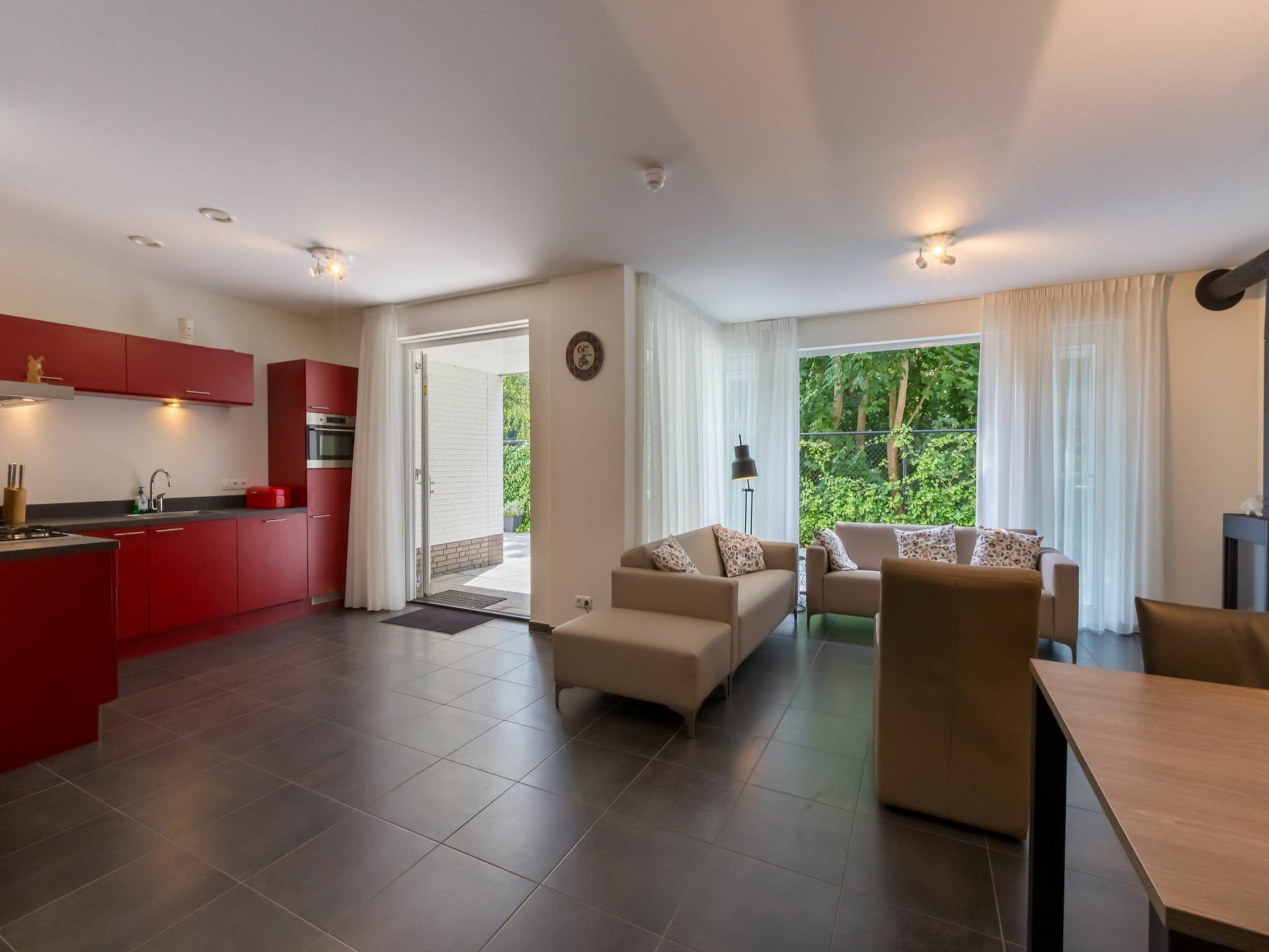 De keuken van Appartement Duinhof Dishoek 13H - 6 pers de luxe in Koudekerke