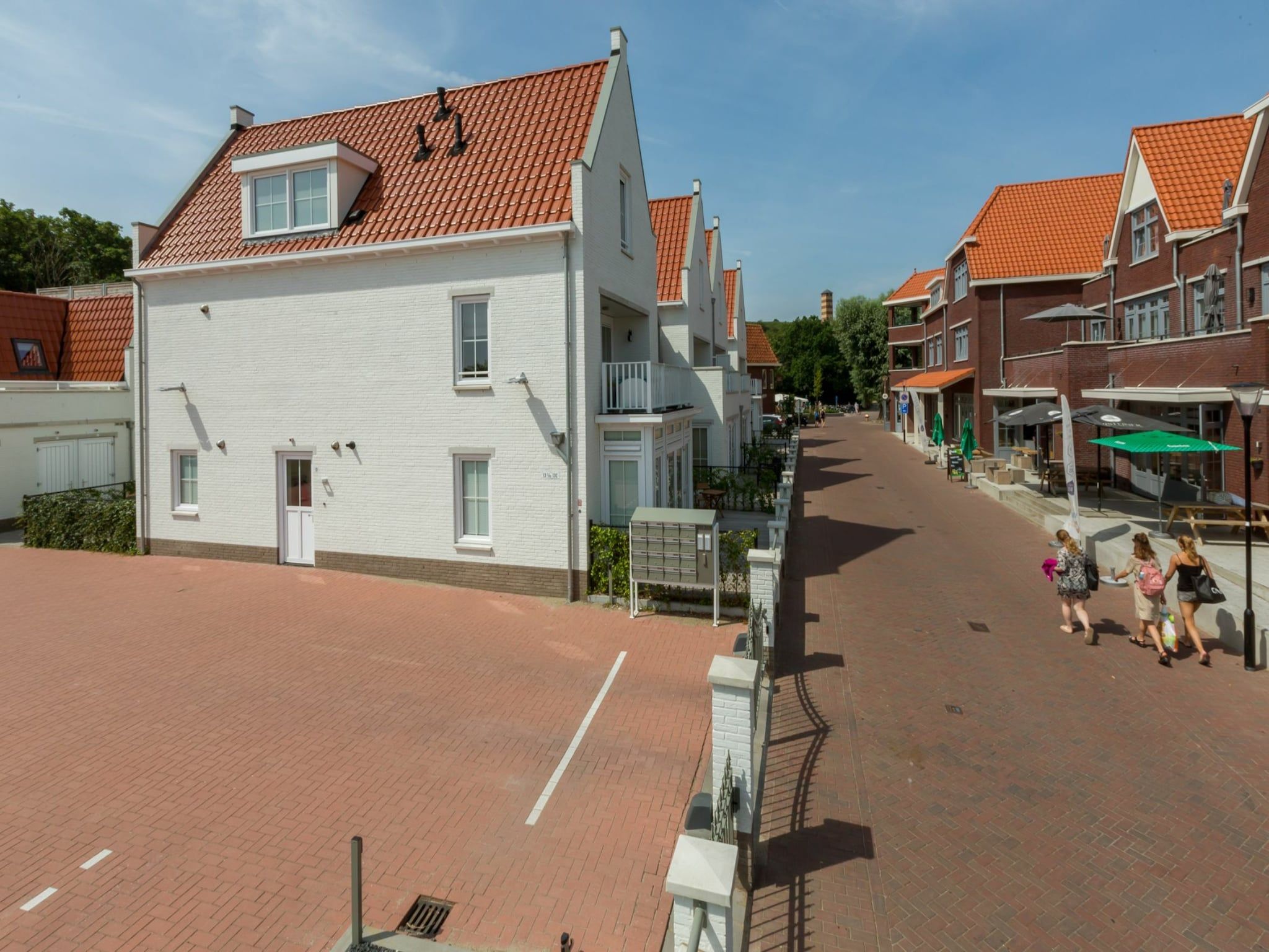 Het uitzicht vanaf Appartement Duinhof Dishoek 13H - 6 pers de luxe in Koudekerke