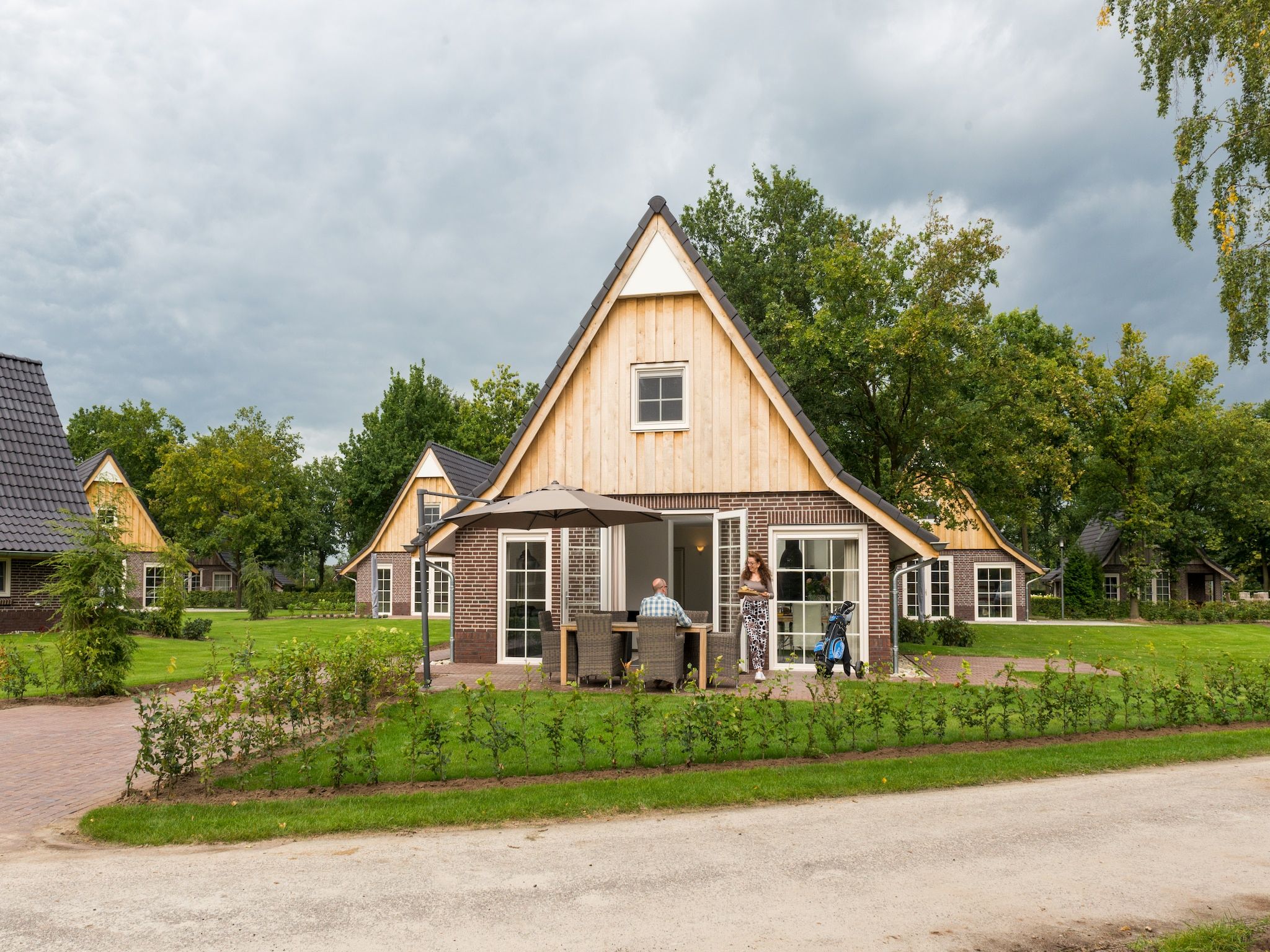 De buitenkant van Hof van Salland 10 in Hellendoorn