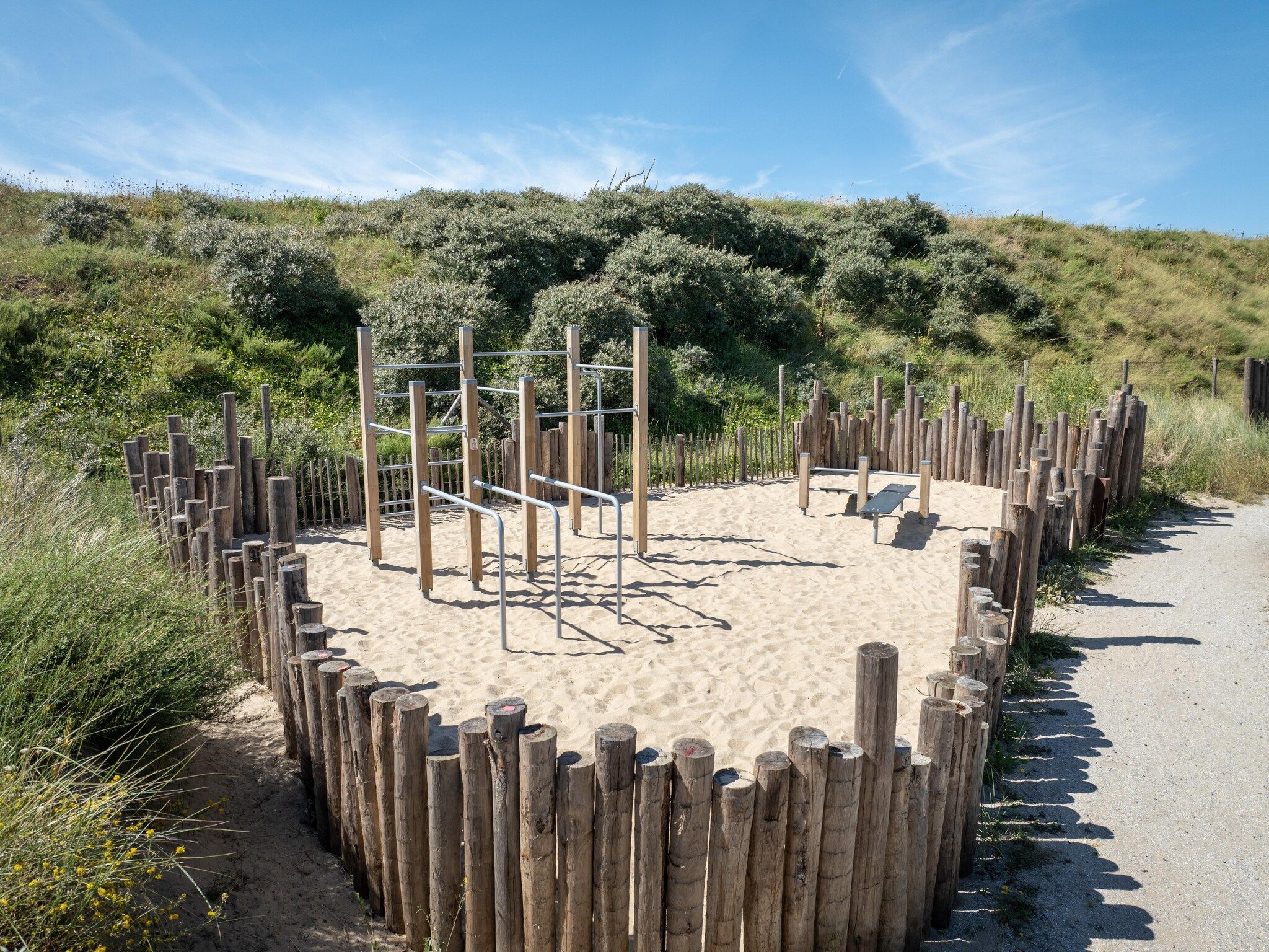 Parkfaciliteiten bij Sea Lodges Zandvoort 6 in Zandvoort