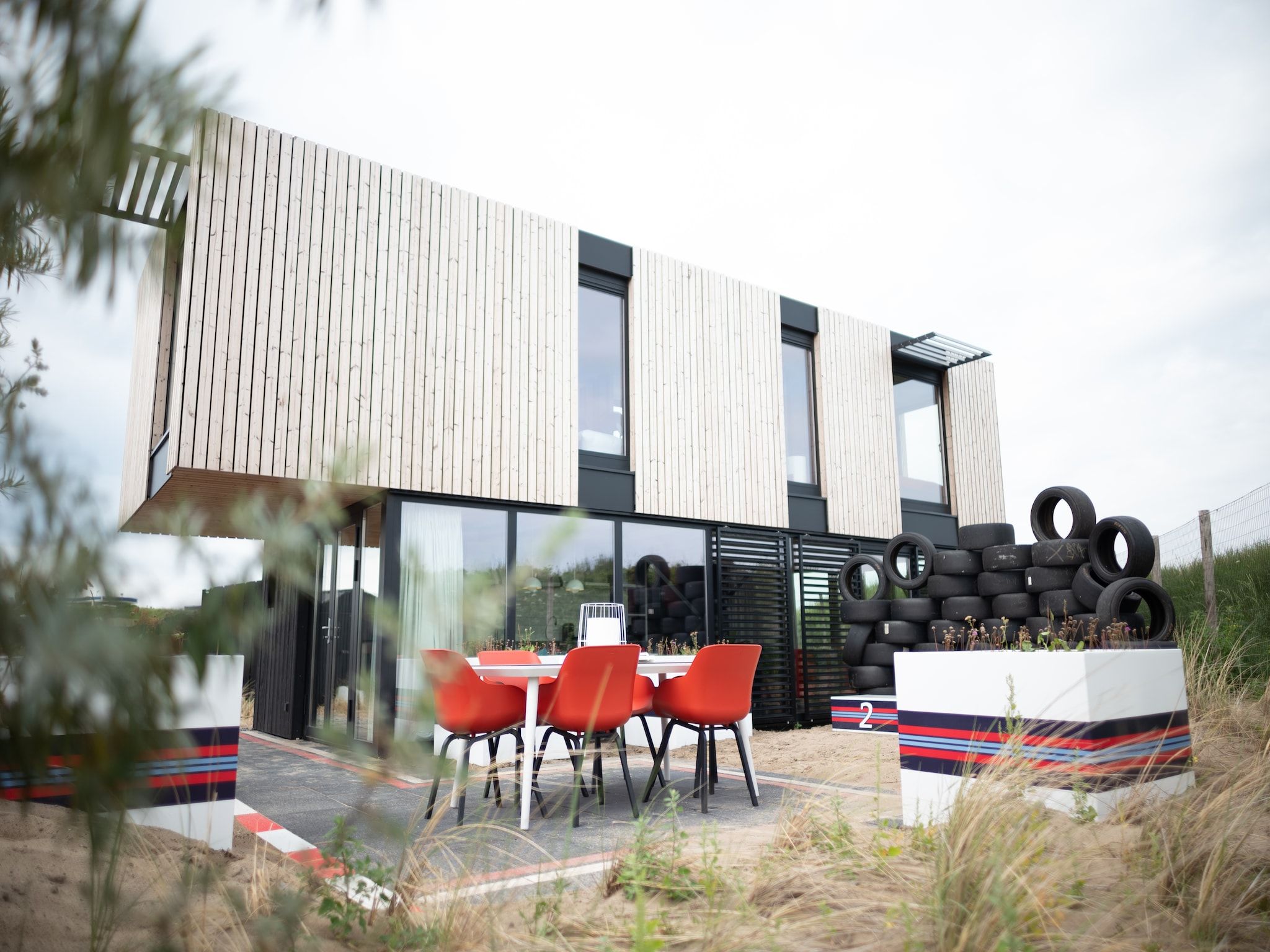 De buitenkant van Sea Lodges Zandvoort 7 in Zandvoort