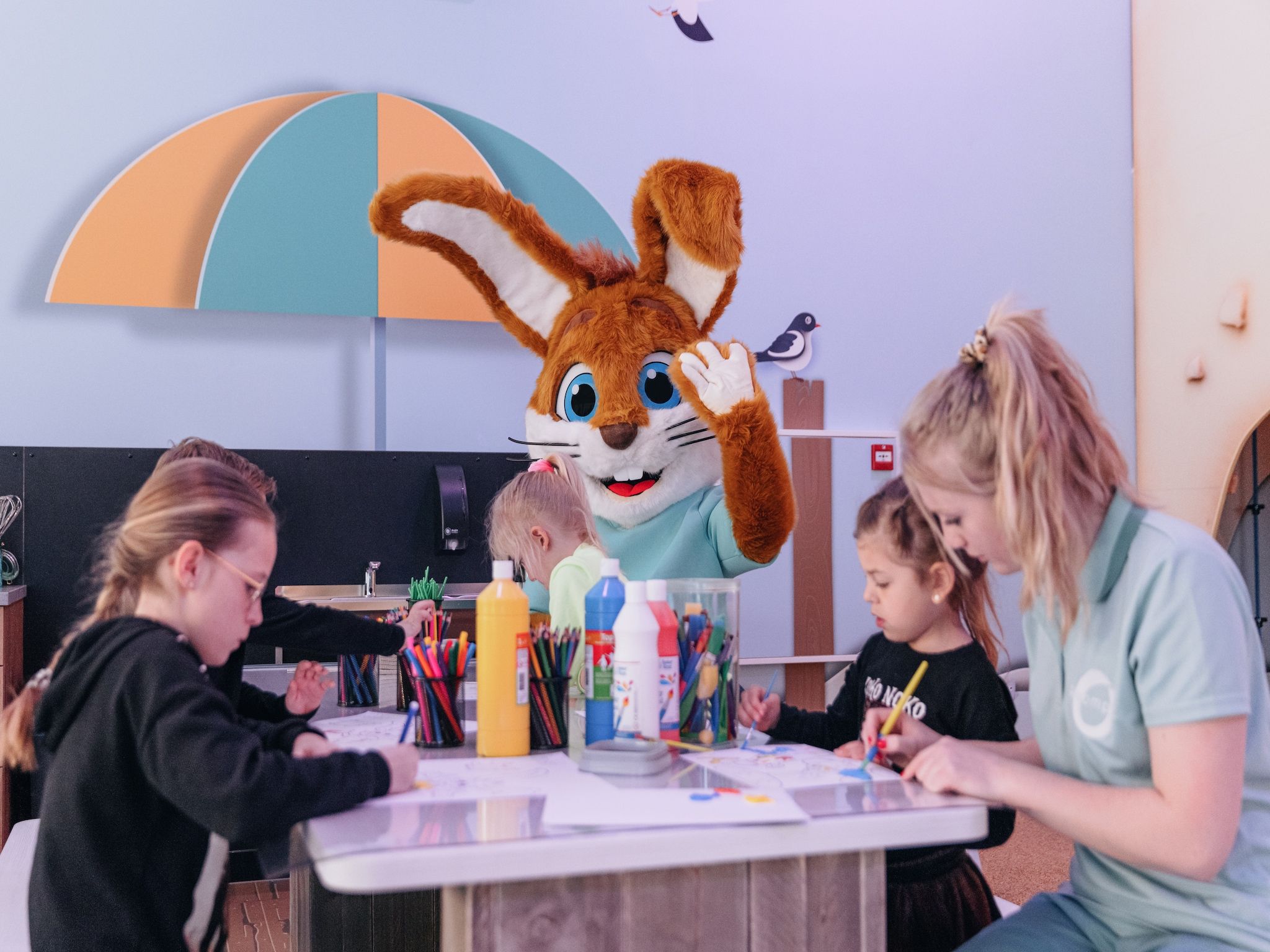 Parkfaciliteiten bij Noordzee Résidence De Banjaard 1 in Kamperland