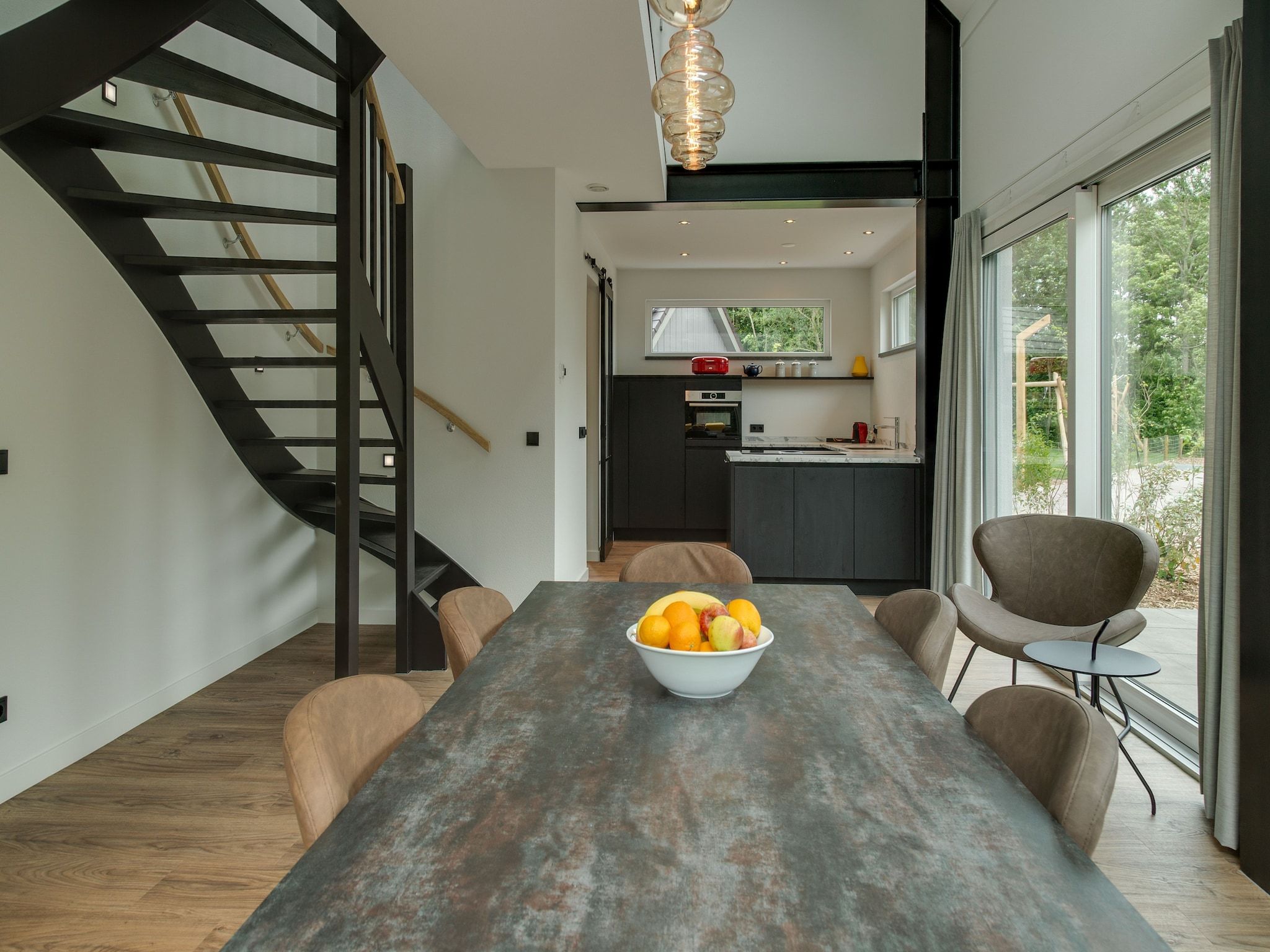 De keuken van De Koog nr 6 tm 10- 6 pers woning de luxe in De Koog Texel