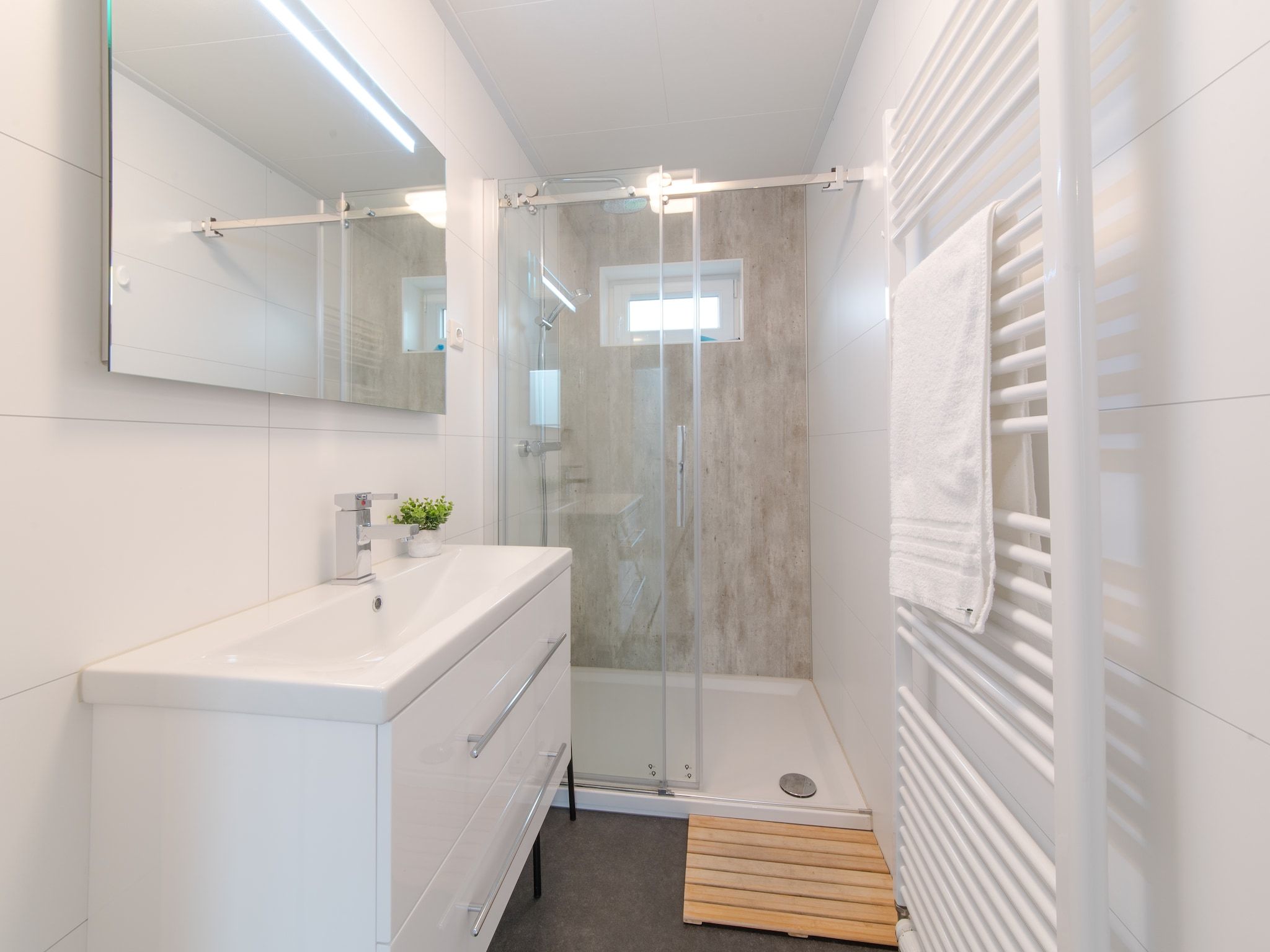 De badkamer van Water Resort Oosterschelde 39 in Wemeldinge