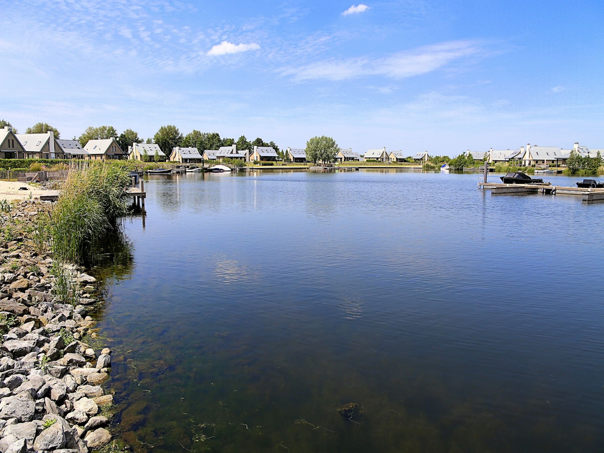 Parkfaciliteiten bij Resort Waterrijk Oesterdam 16 in Tholen