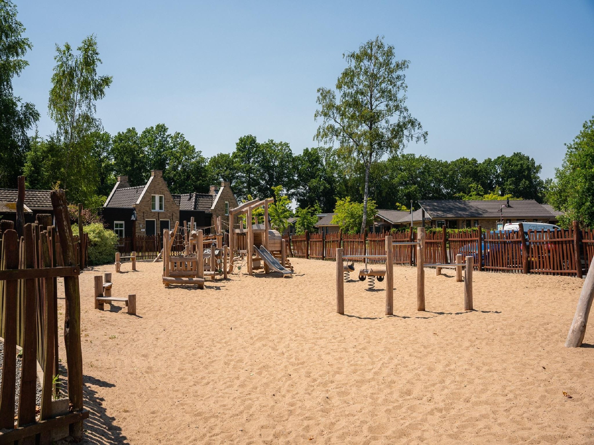 Parkfaciliteiten bij Landgoed De IJsvogel 9 in Voorthuizen