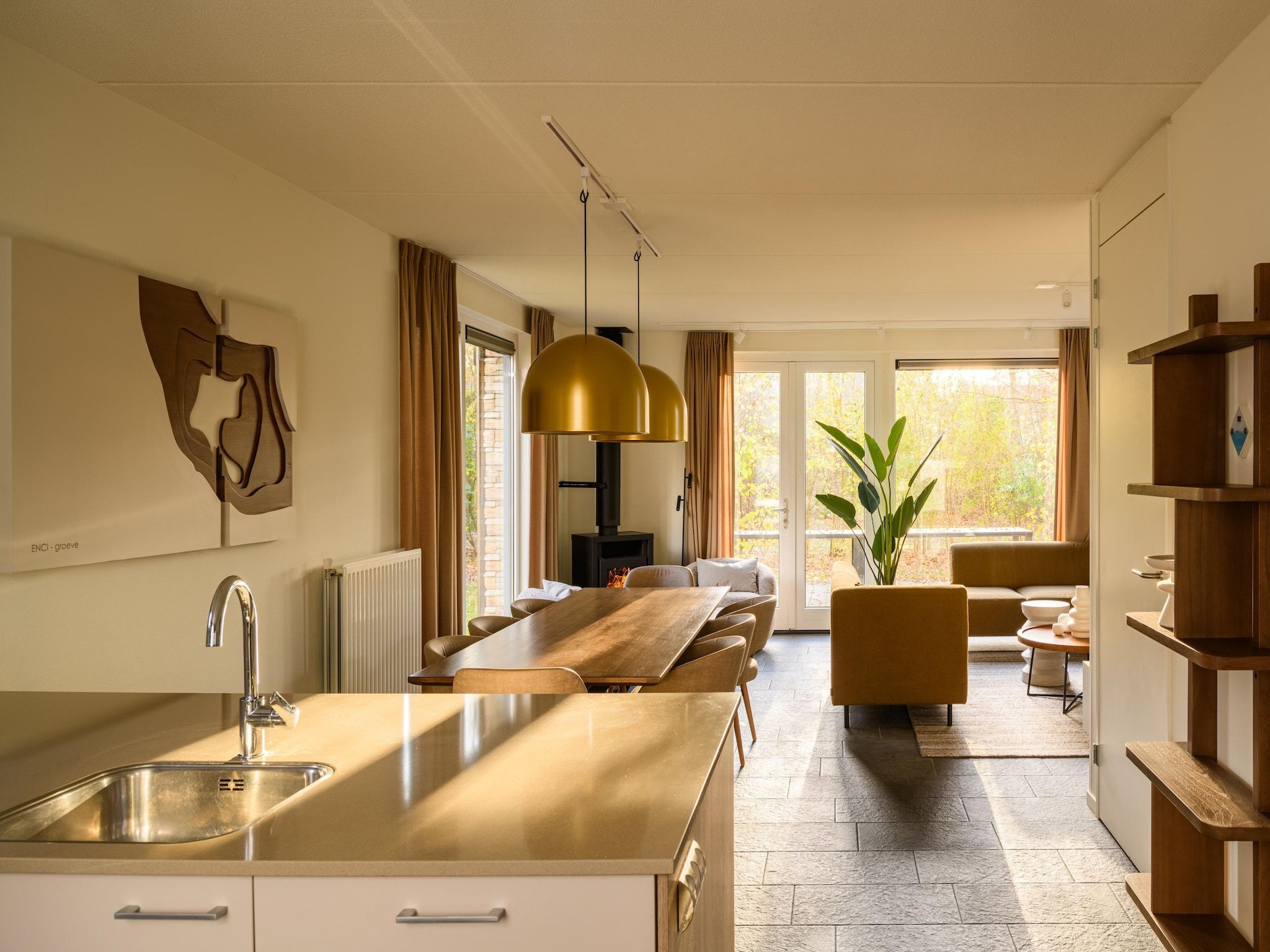 De eetkamer van Resort Maastricht 15 in Maastricht