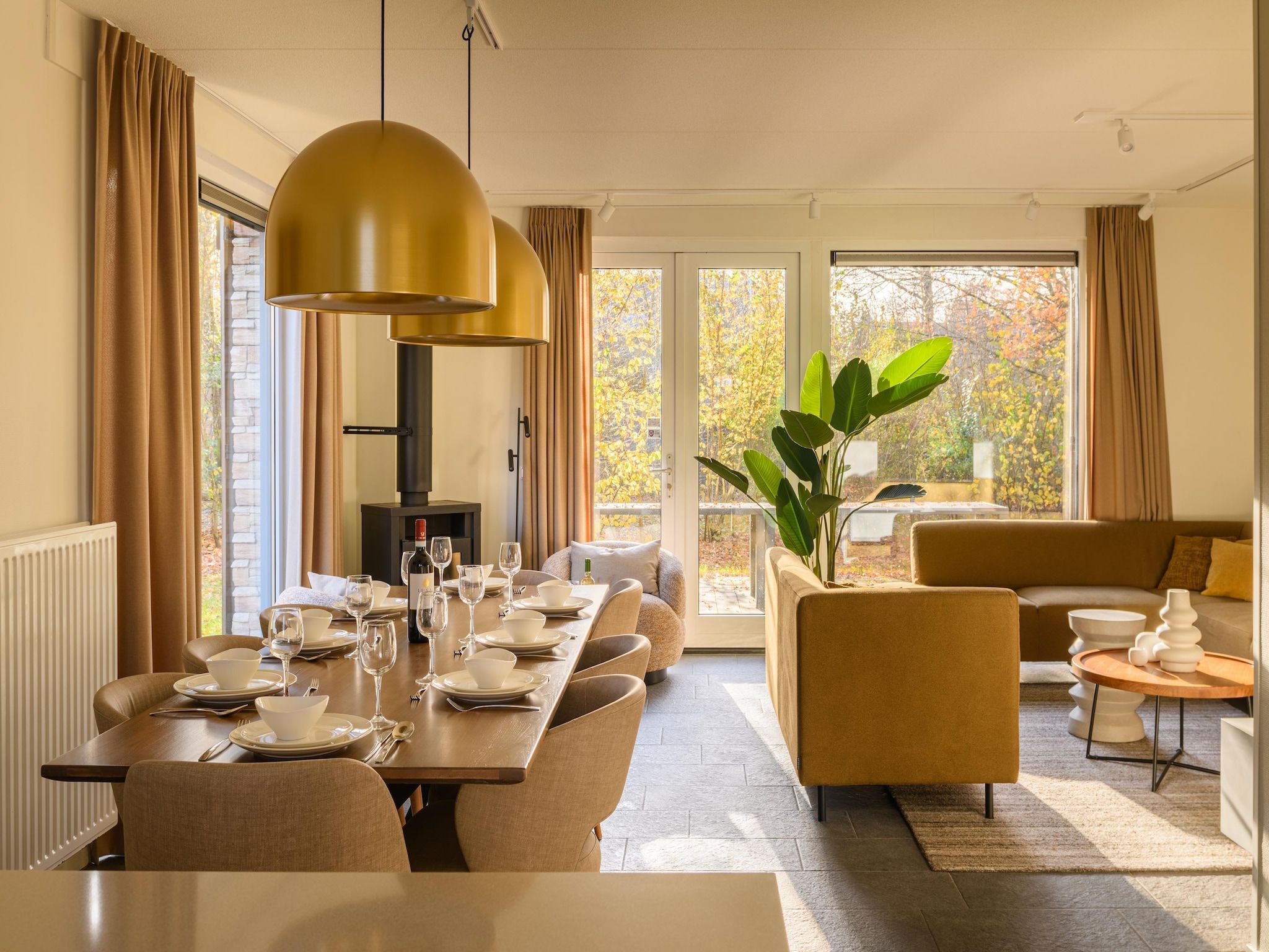 De eetkamer van Resort Maastricht 15 in Maastricht