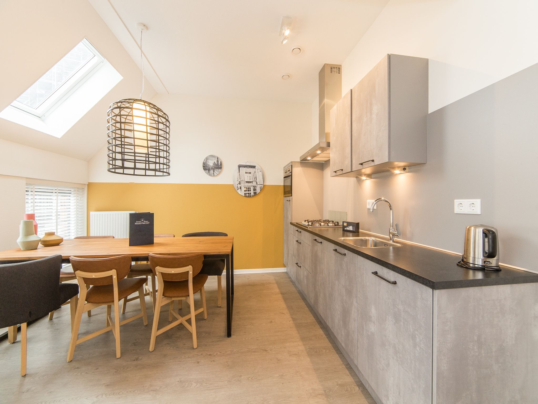 De keuken van Resort Maastricht 23 in Maastricht