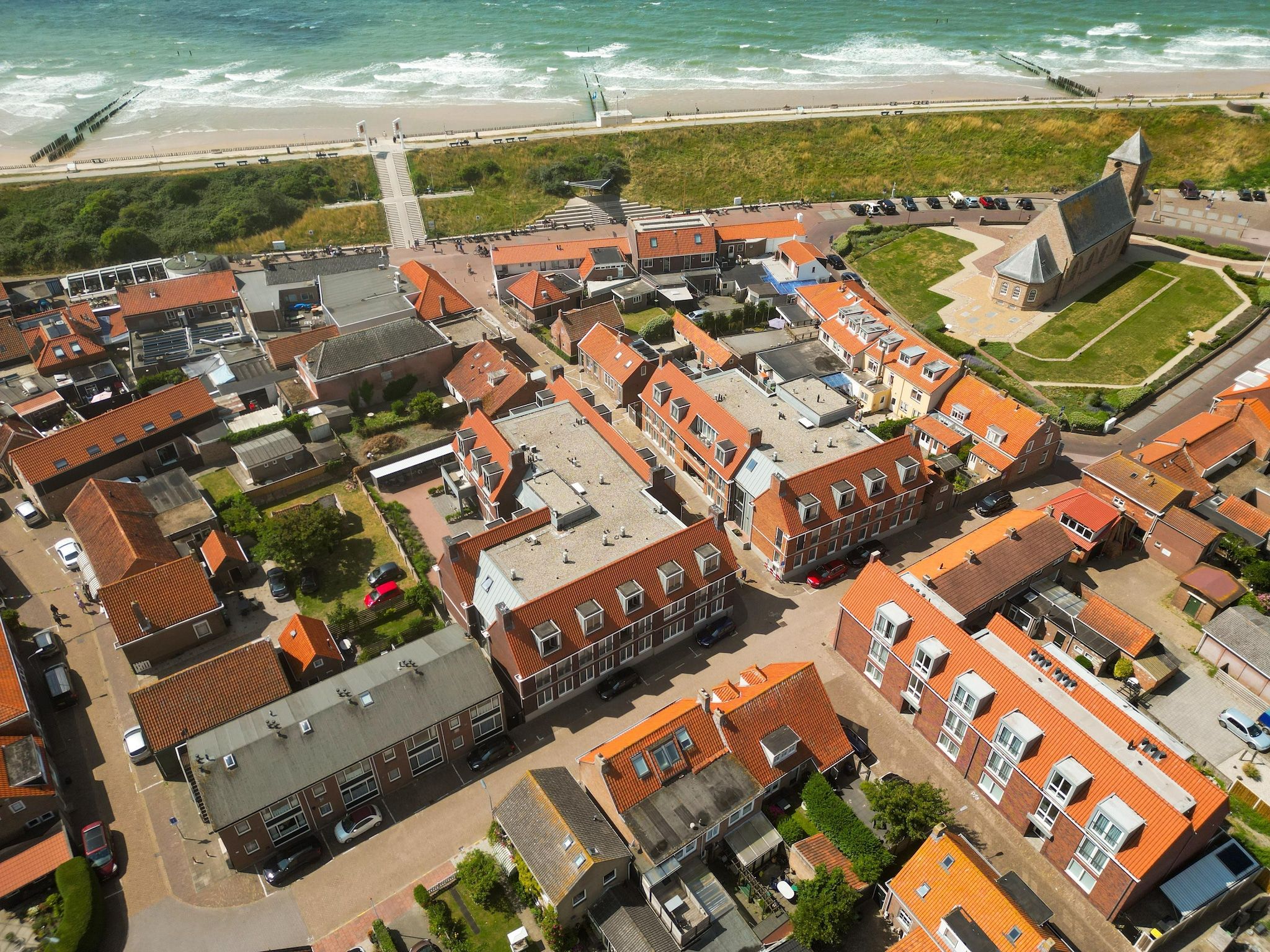 De buitenkant van Aparthotel Zoutelande - 6 pers luxe appartement huisdier in Zoutelande