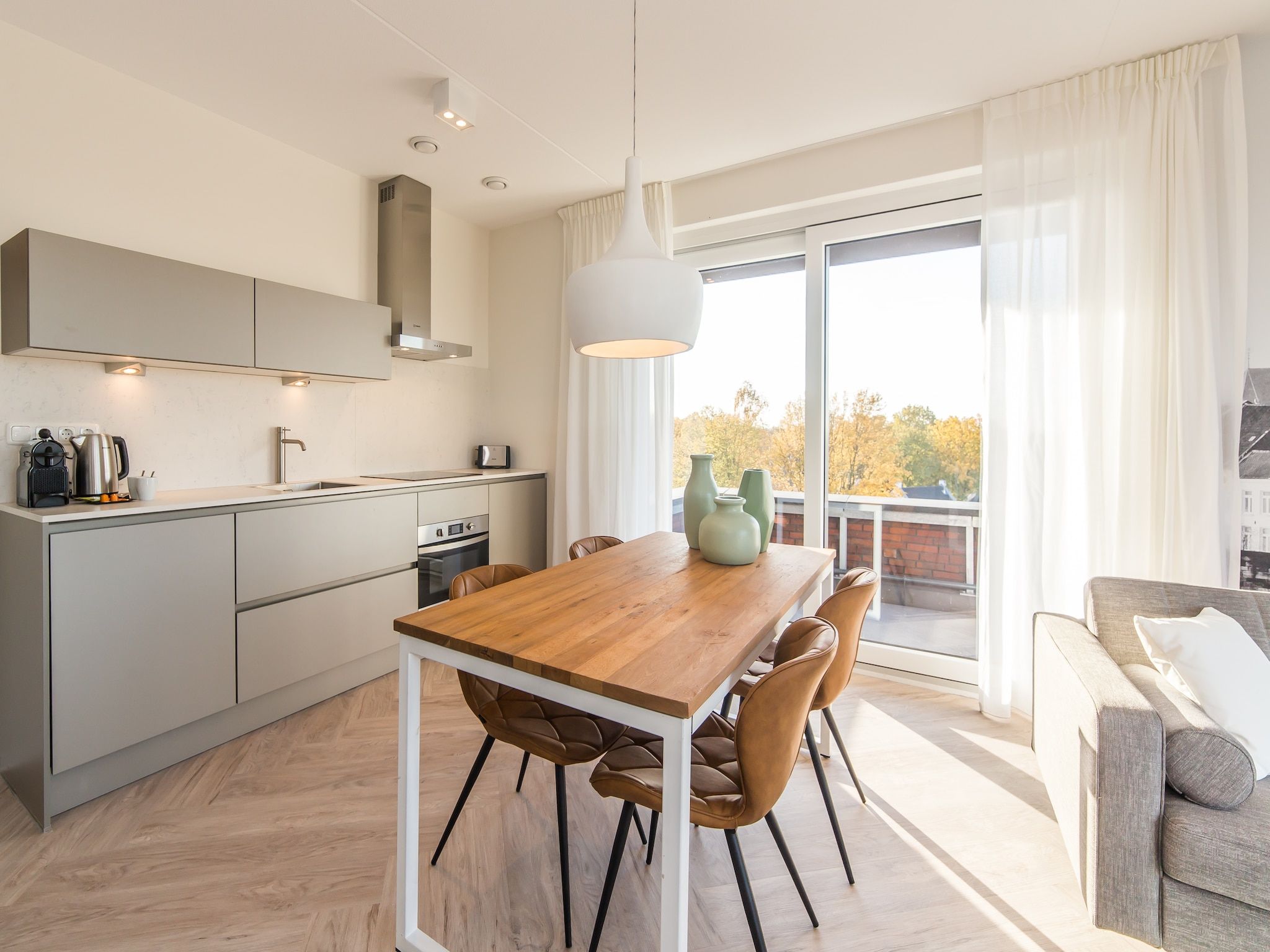 De keuken van Resort Maastricht - Prins van Oranje 2 in Maastricht