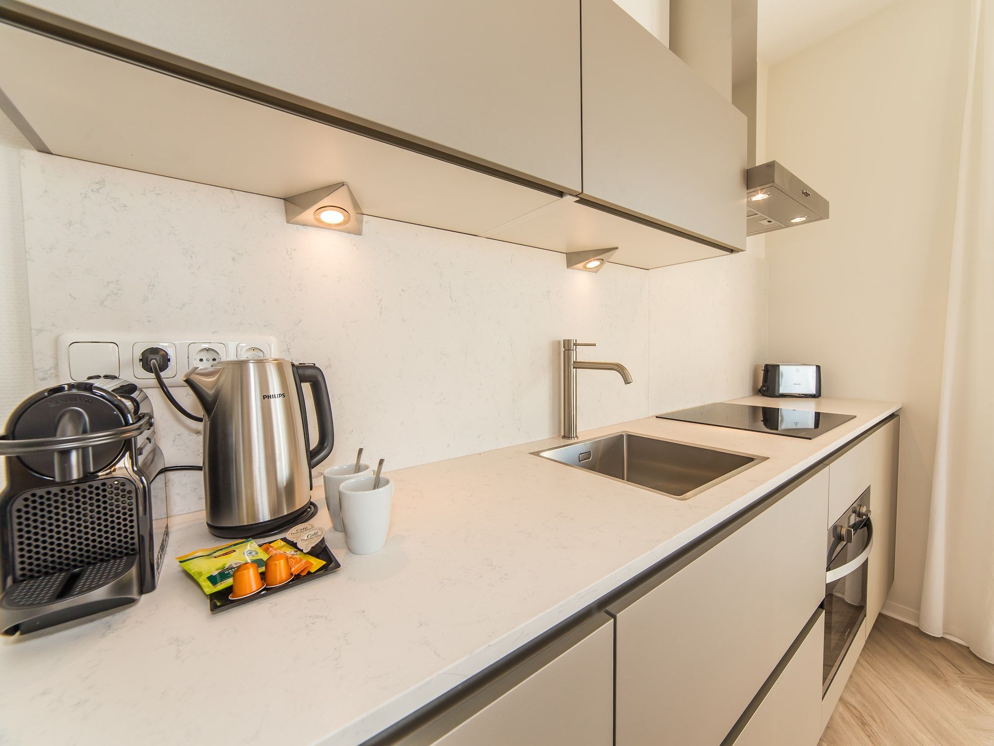 De keuken van Resort Maastricht - Prins van Oranje 1 in Maastricht